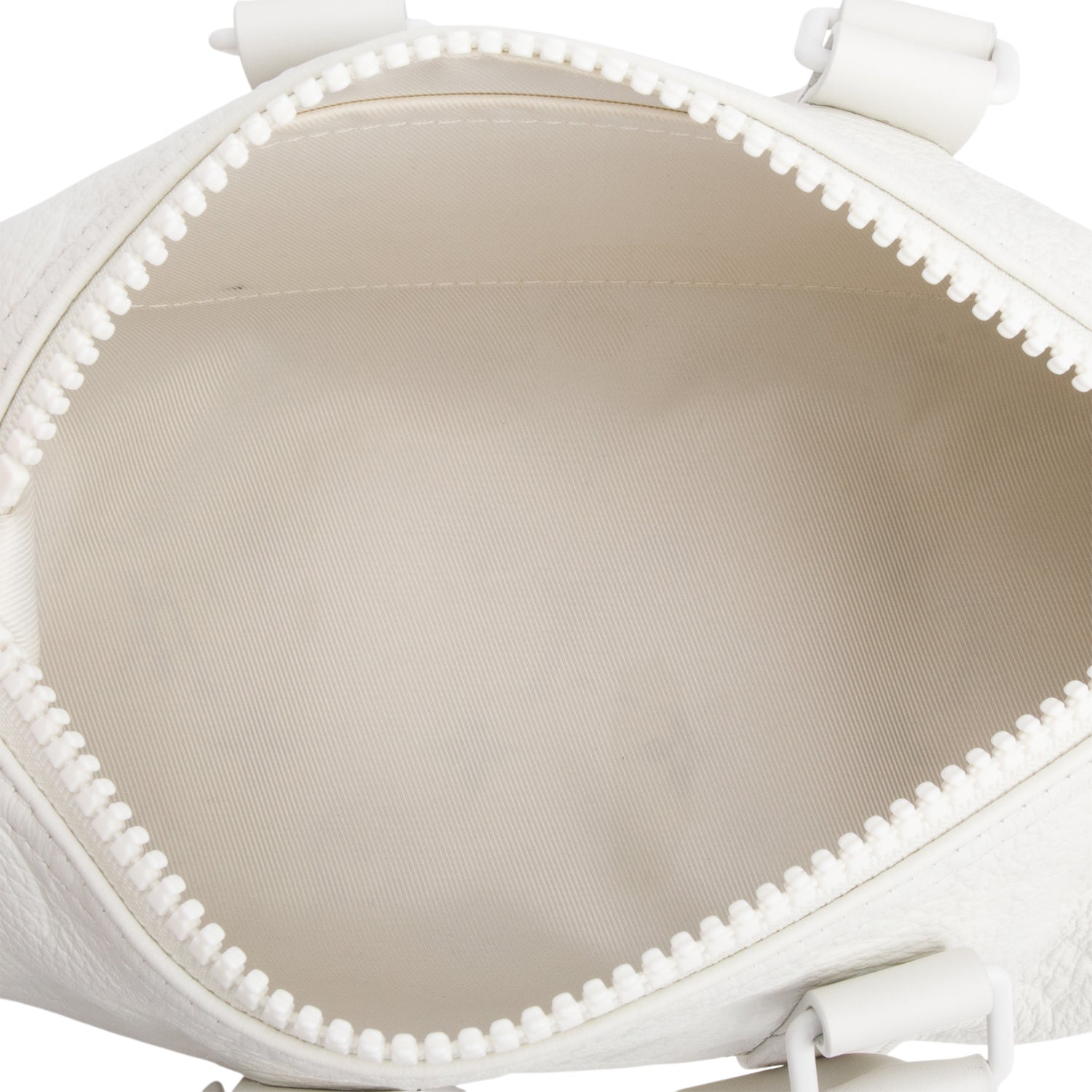 Louis Vuitton 2024 White Monogram Taurillion Leather Keepall Bandouliere 25 w/ Strap & Receipt