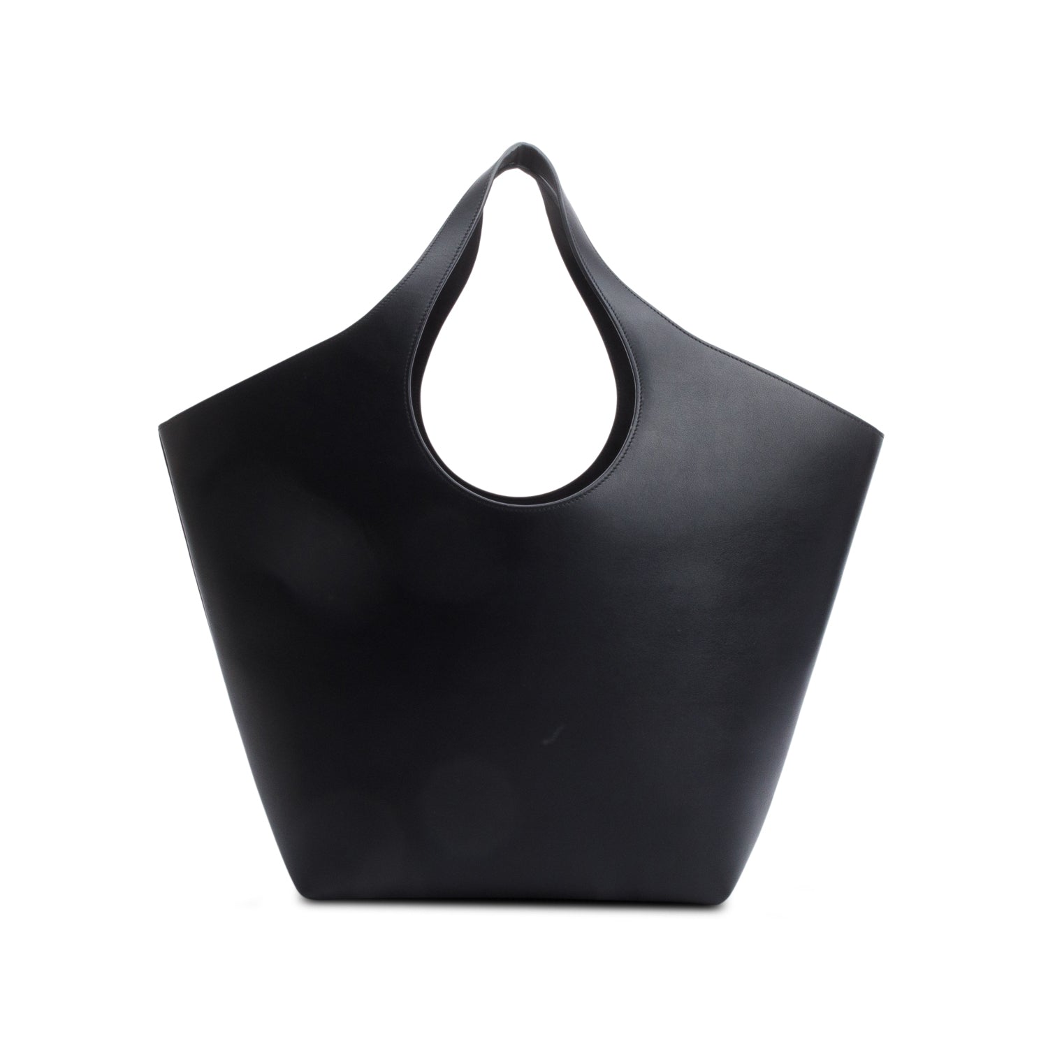 Balenciaga Black Calfskin Leather Medium Mary Kate Tote w/ Pouch