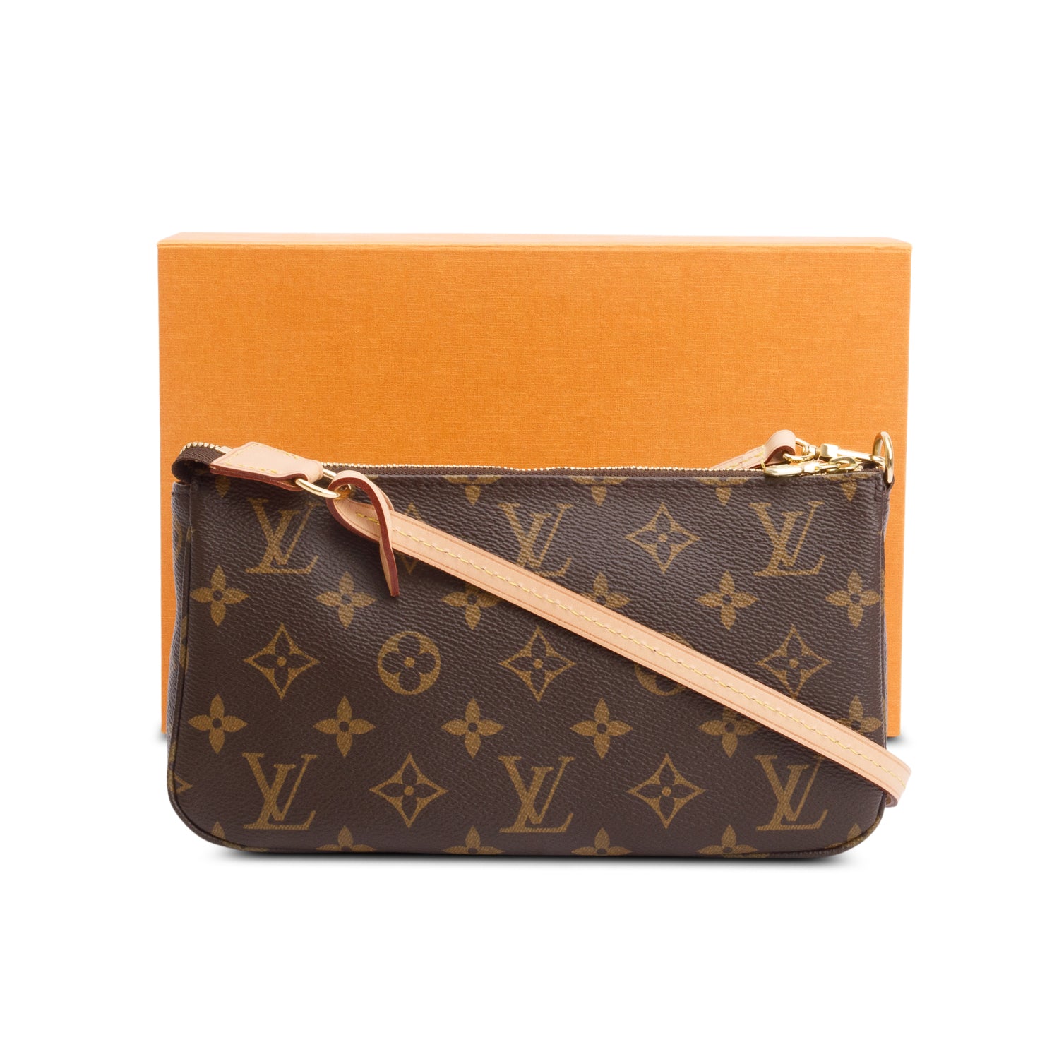 Louis Vuitton Monogram Pochette Accessoires w/ Box & Receipt