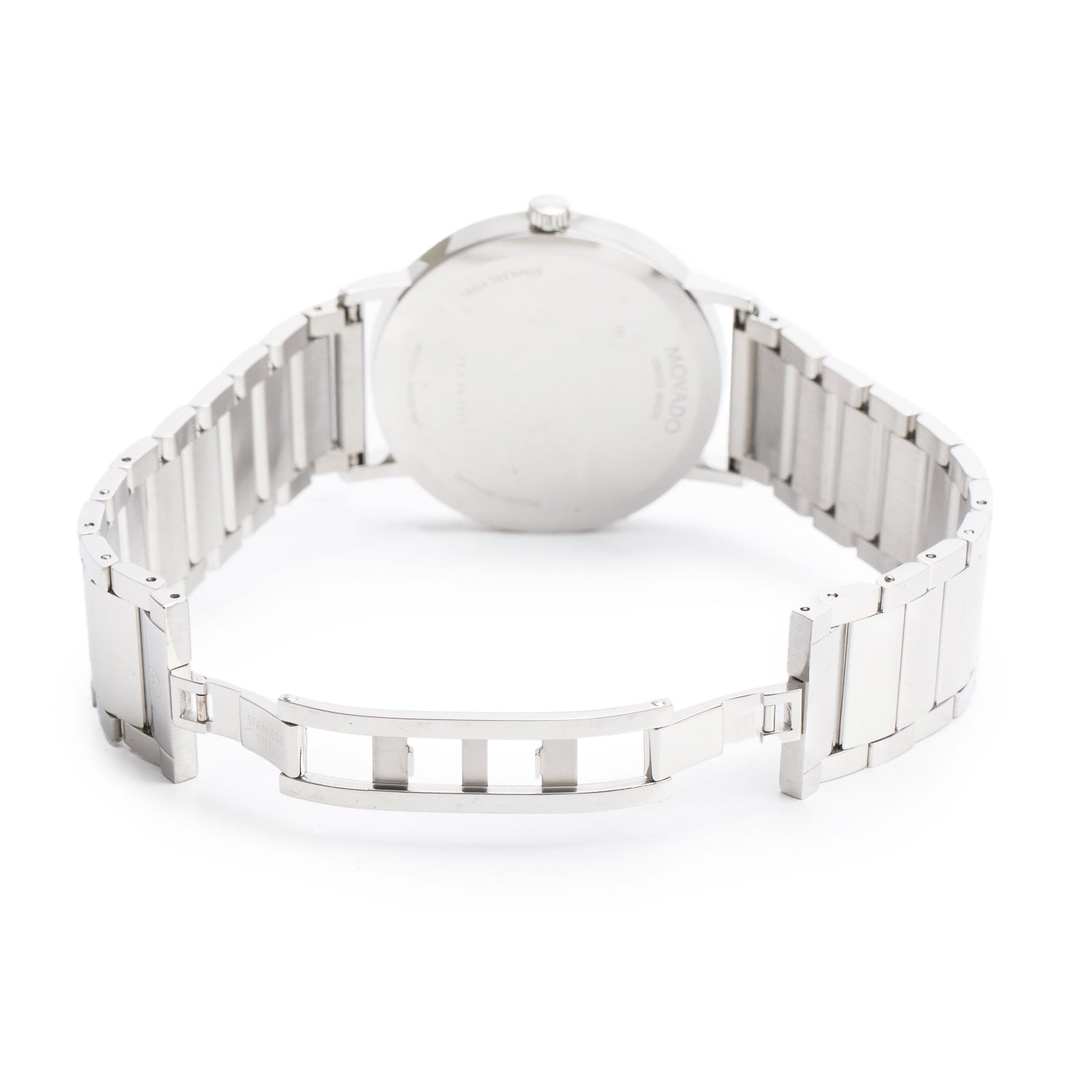 Movado Stainless Steel Museum 40 MM Quartz Watch
