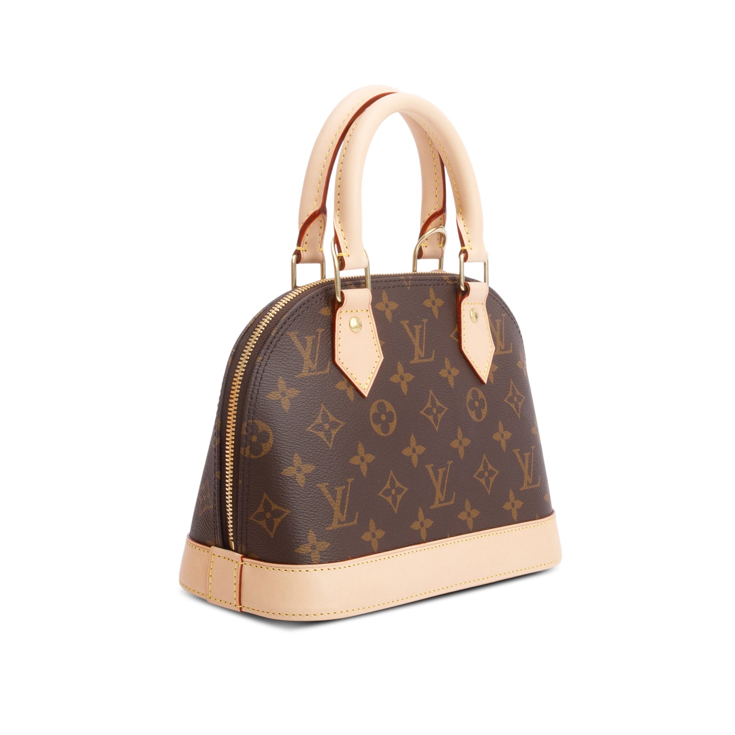 Louis Vuitton 2023 Monogram Alma BB w/ Strap, Receipt & Box