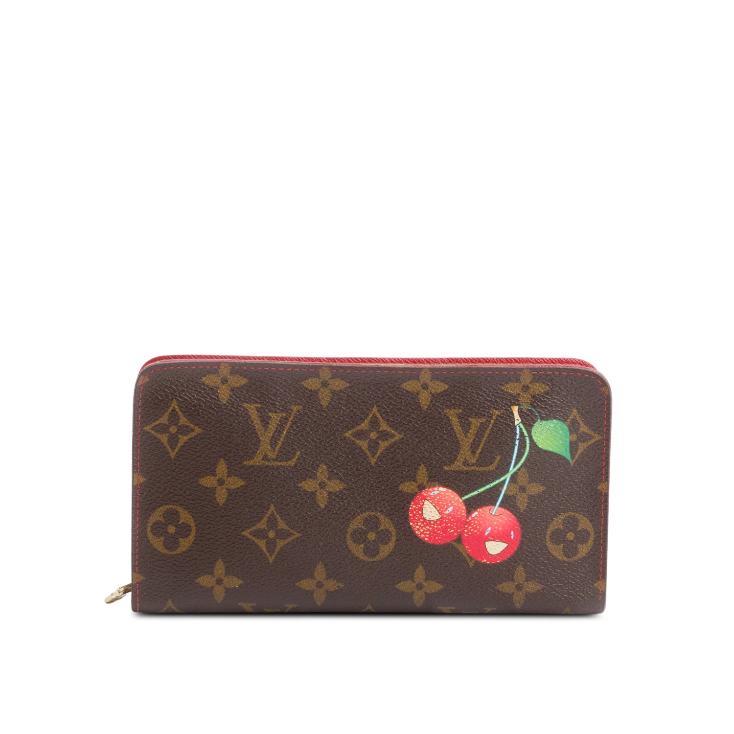 Louis Vuitton Monogram Cerises Porte-Monnaie Zippy Wallet