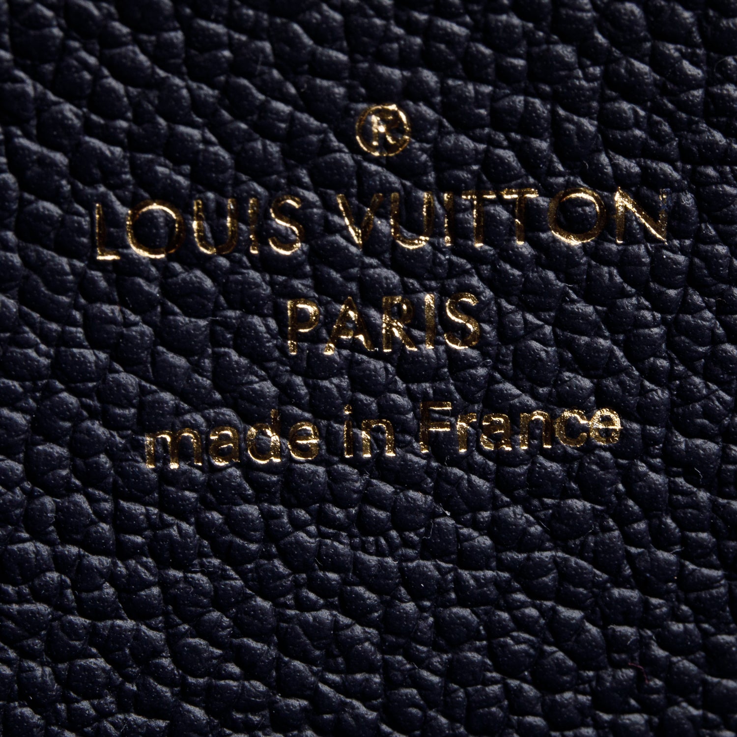 Louis Vuitton Navy Blue Monogram Empreinte Leather Zippy Wallet