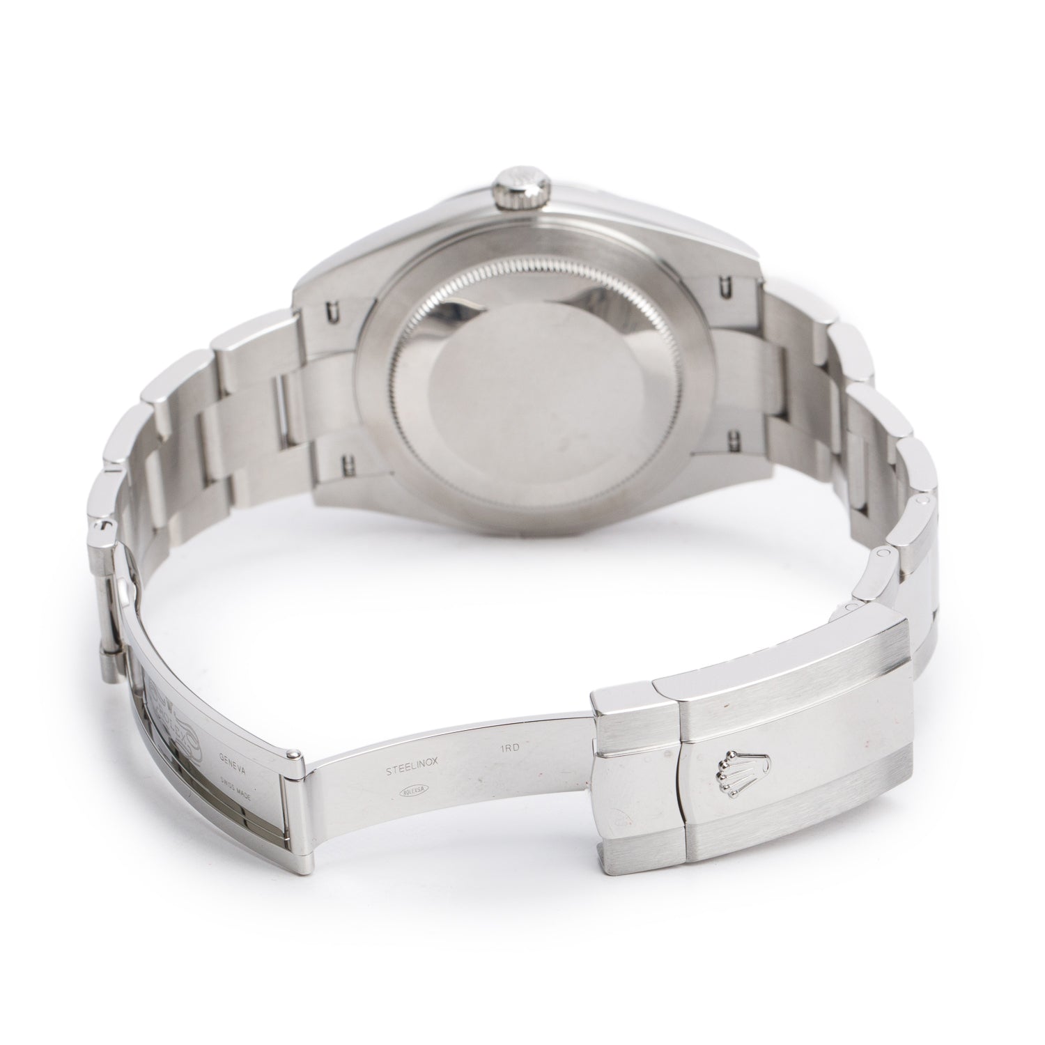 Rolex Stainless Steel Oyster Perpetual Datejust 41 MM Watch Silver Dial 126300 w/ Box & Papers