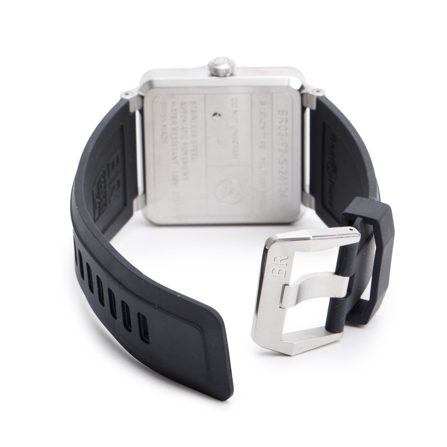 Bell & Ross Stainless Steel Aviation 42 MM Automatic Watch BR03-92 w/ Box & Papers