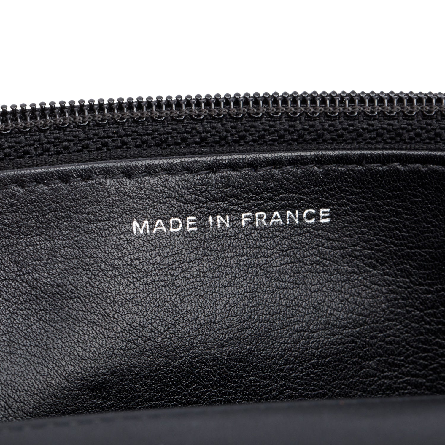 Chanel Black Quilted Patent Leather Classic Wallet on Chain w/ Box & Authenticity Card