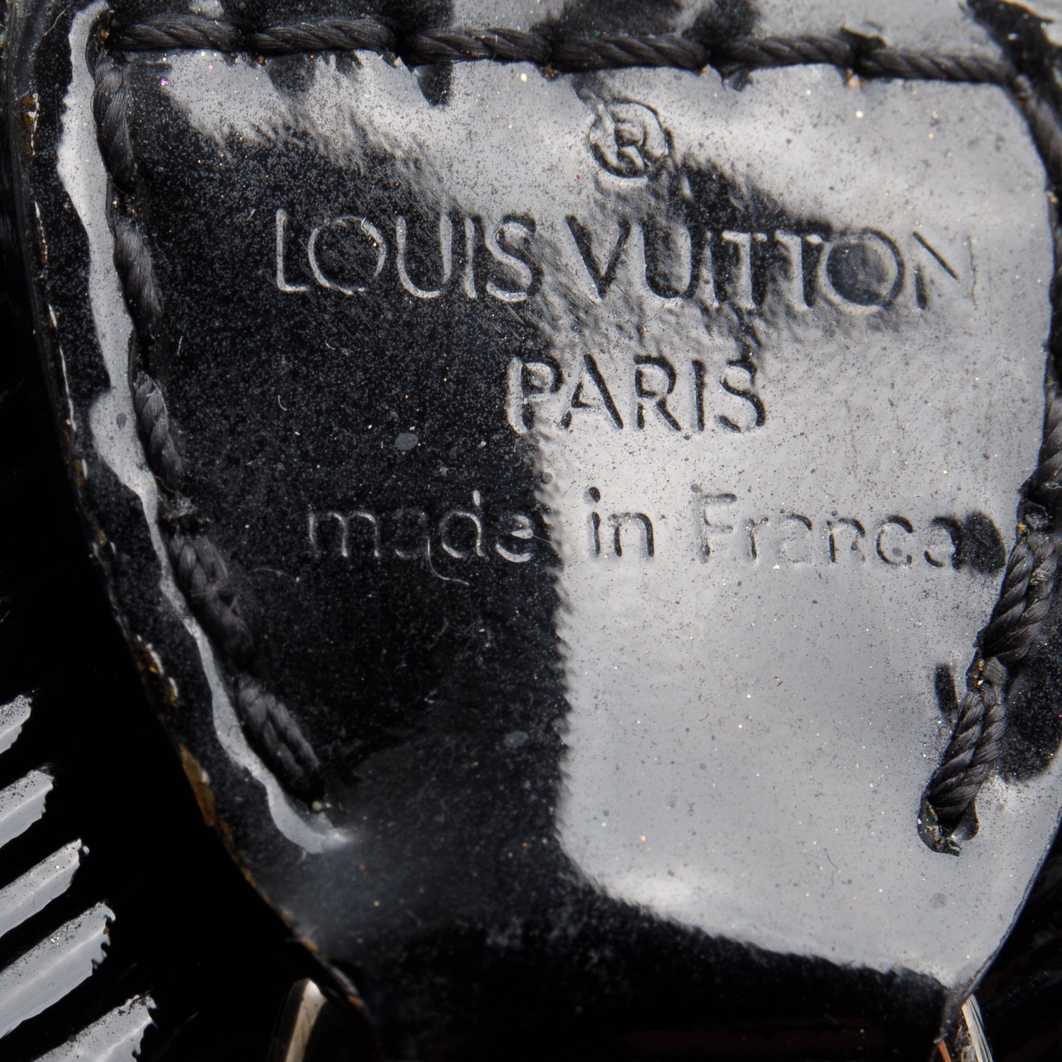Louis Vuitton Black Epi Electric Leather Pochette Accessoires