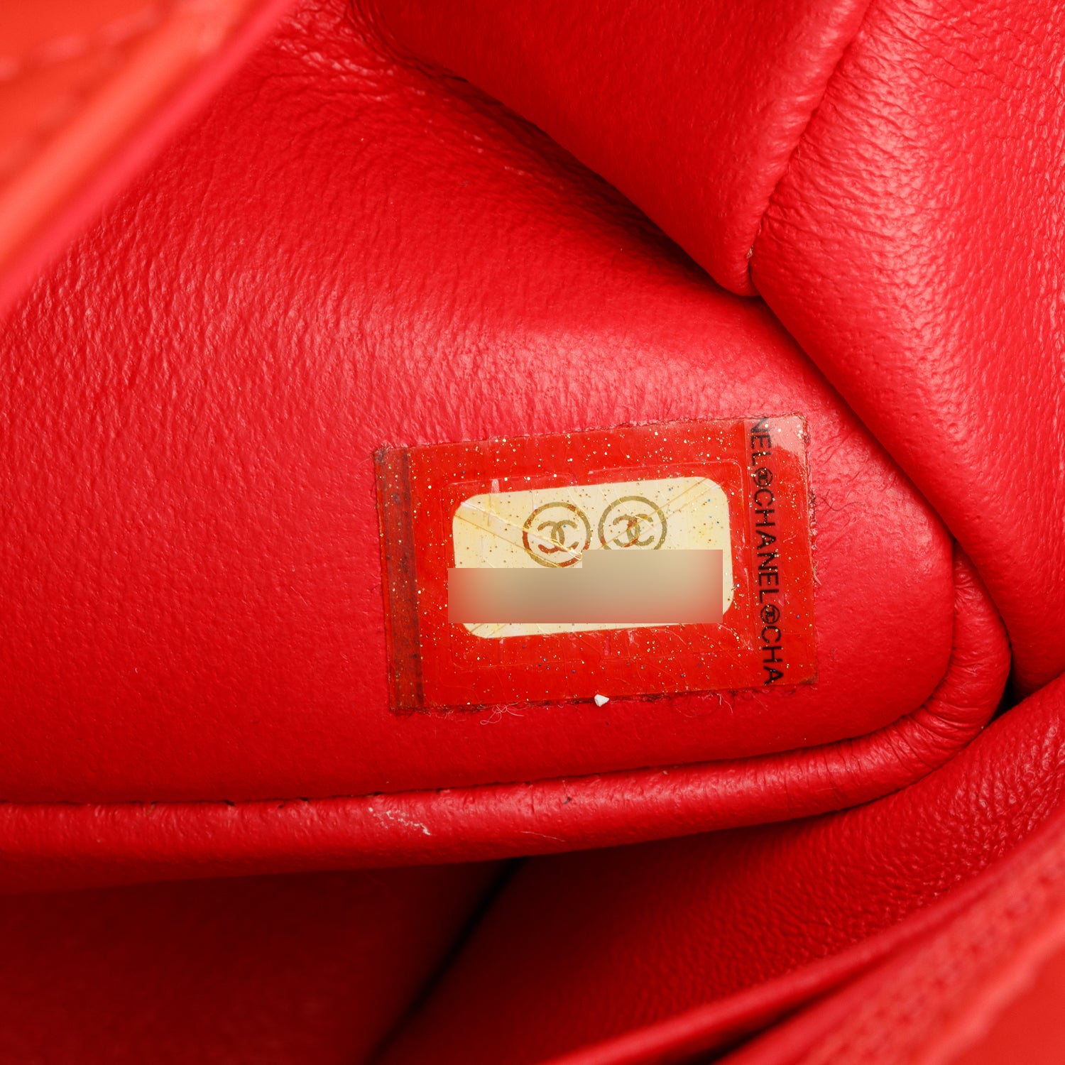 Chanel Red Quilted Patent Leather Classic Mini Rectangular Flap Bag w/ Authenticity Card