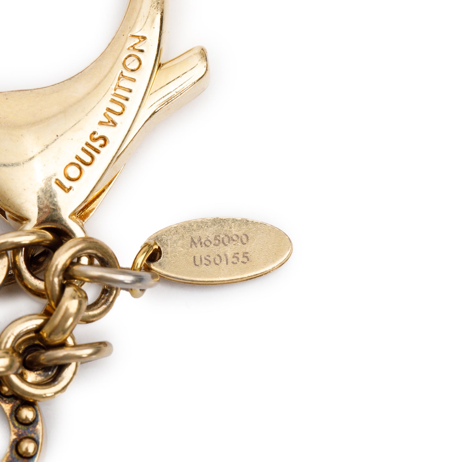 Louis Vuitton Gold & Silver Tone Metal Tapage Bag Charm