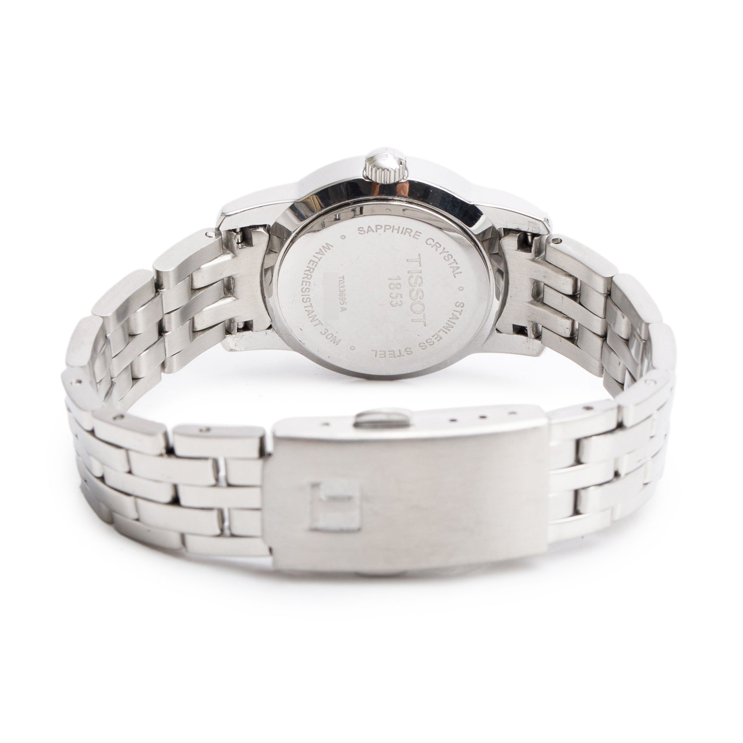 Tissot Stainless Steel 28 MM Quartz Watch White Dial