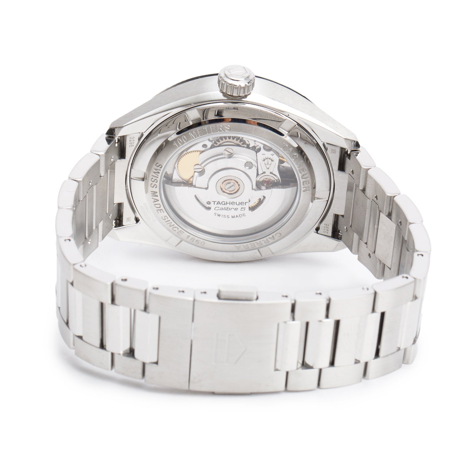 Tag Heuer 2023 Stainless Steel Carrera Date 39 MM Automatic Watch Silver Dial WBN2111 w/ Box & Papers