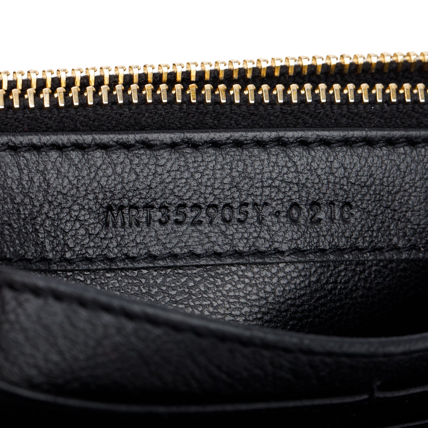 Saint Laurent Black Leather Continental Flap Wallet w/ Box