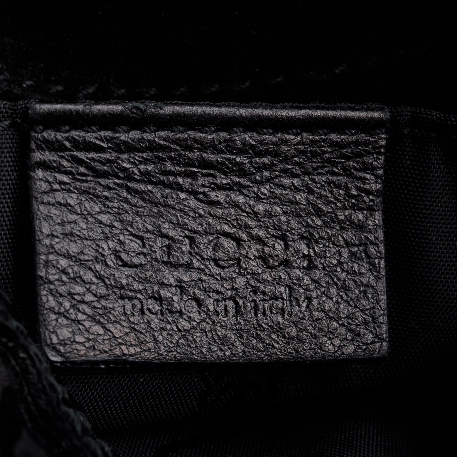 Gucci Black Patent Leather Mini Indy Babouska Handle Crossbody Bag