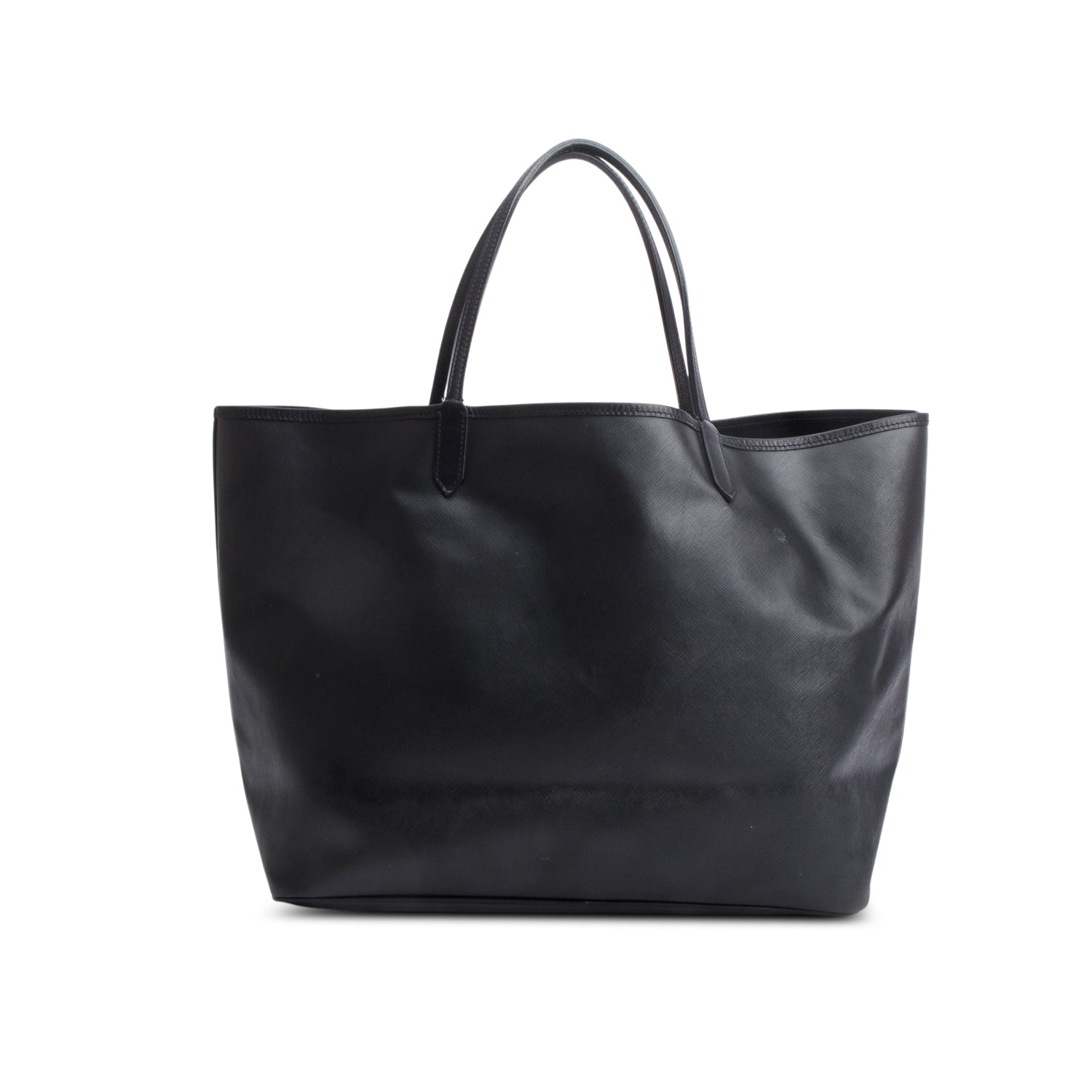 Givenchy Black Coated Canvas Antigona Rottweiler Shopping Tote