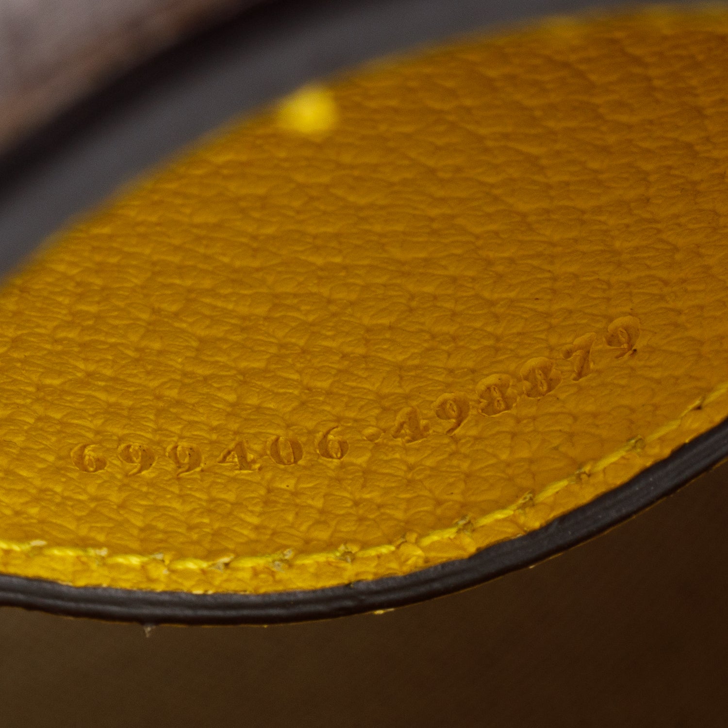 Gucci GG Supreme Yellow Leather Trim Heart Interlocking G Mini Tote w/ Strap