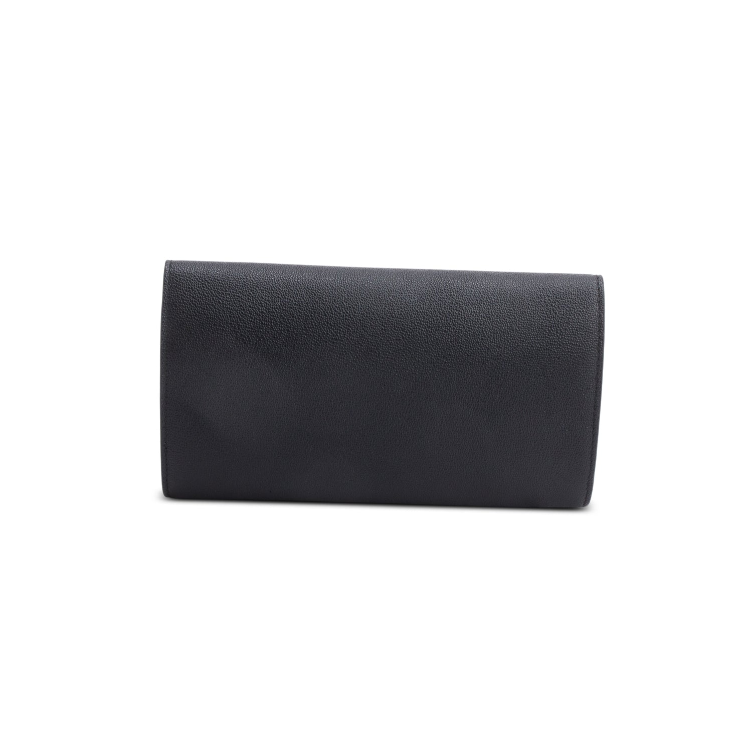Alexander McQueen Black Leather Insignia Pouch