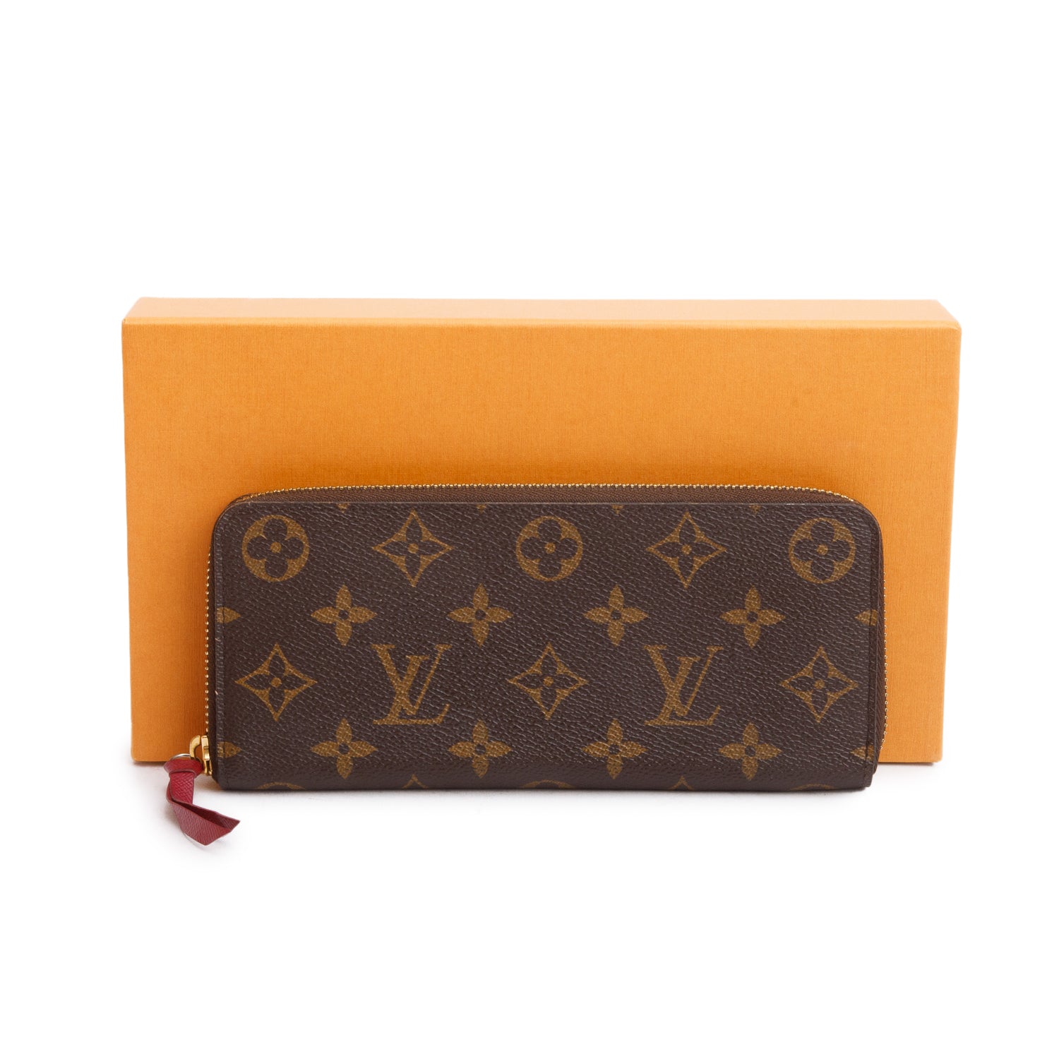 Louis Vuitton Monogram Clemence Wallet w/ Box