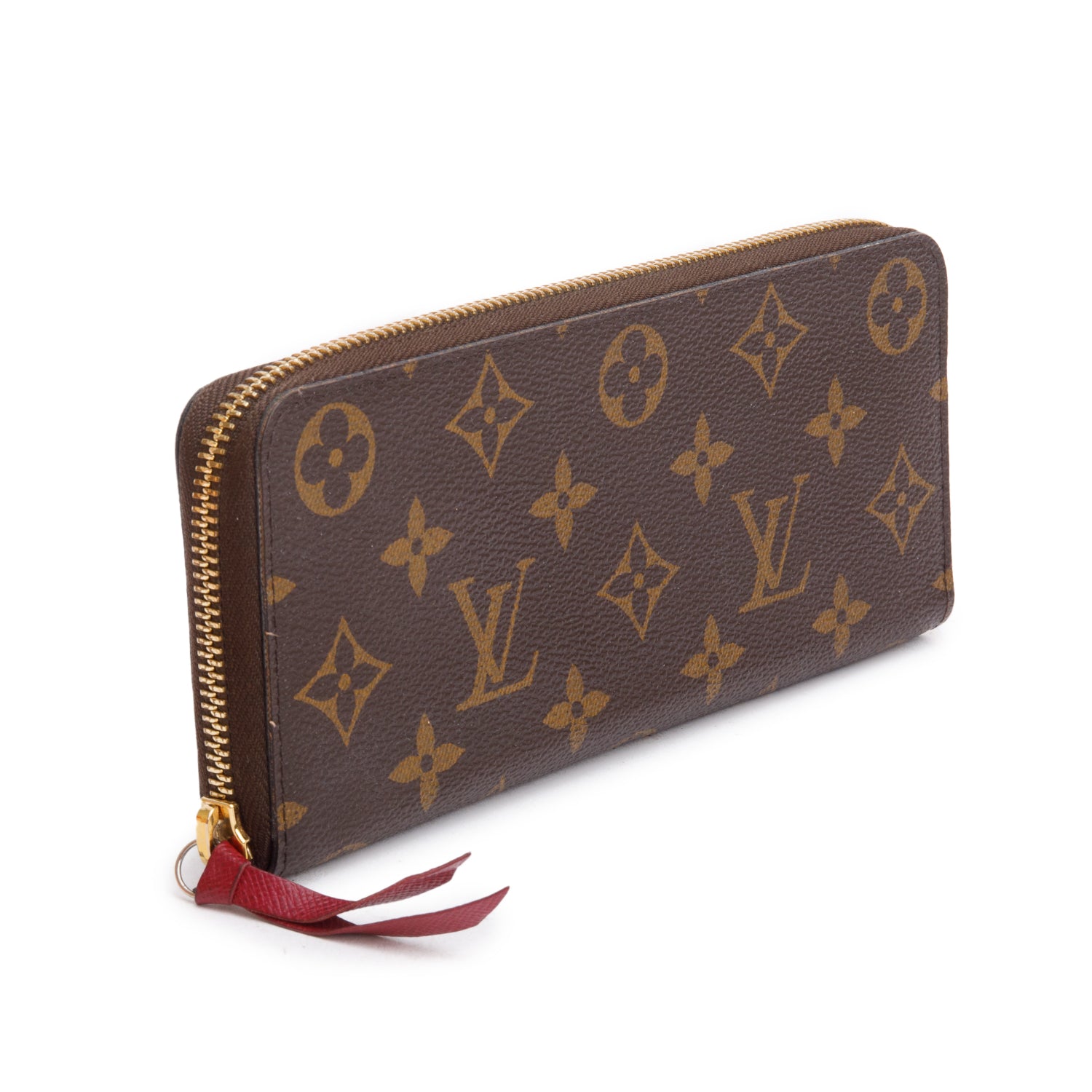Louis Vuitton Monogram Clemence Wallet w/ Box