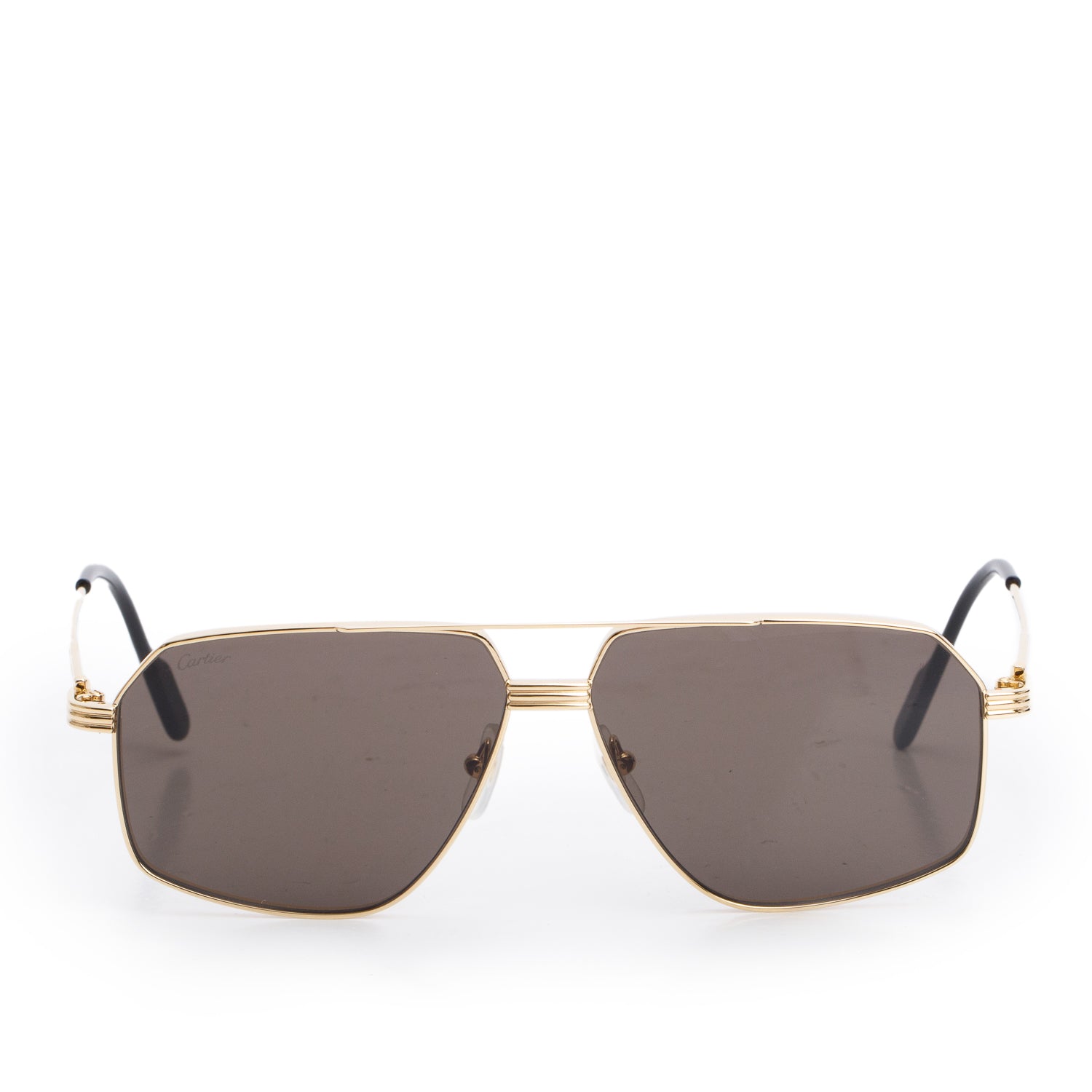 Cartier CT0270S Gold Tone Metal Premiere de Cartier Sunglasses w/ Box & Case