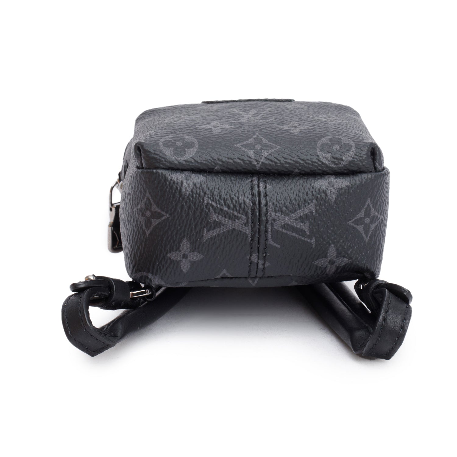 Louis Vuitton Monogram Eclipse Backpack Bag Charm w/ Box