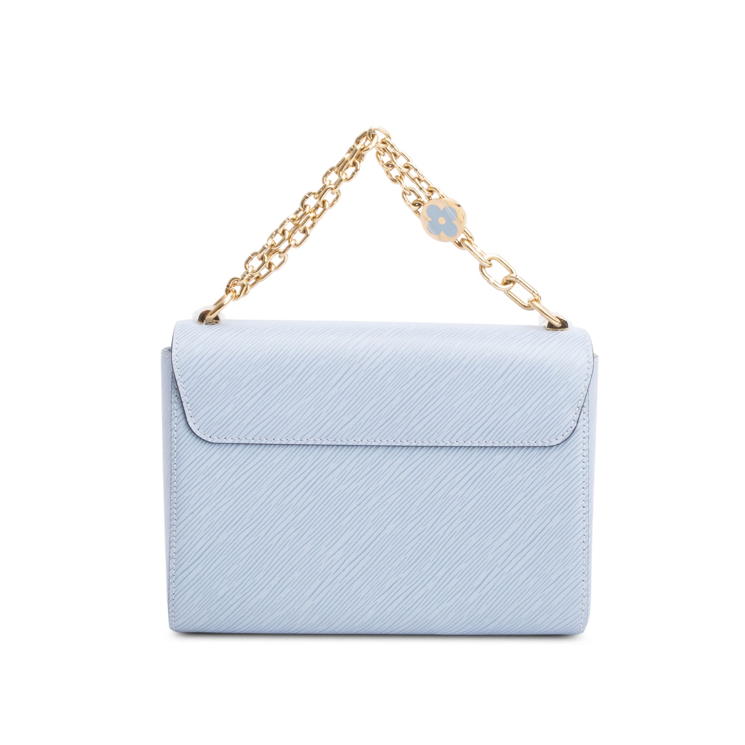 Louis Vuitton Blue Epi Leather Twist MM Bag