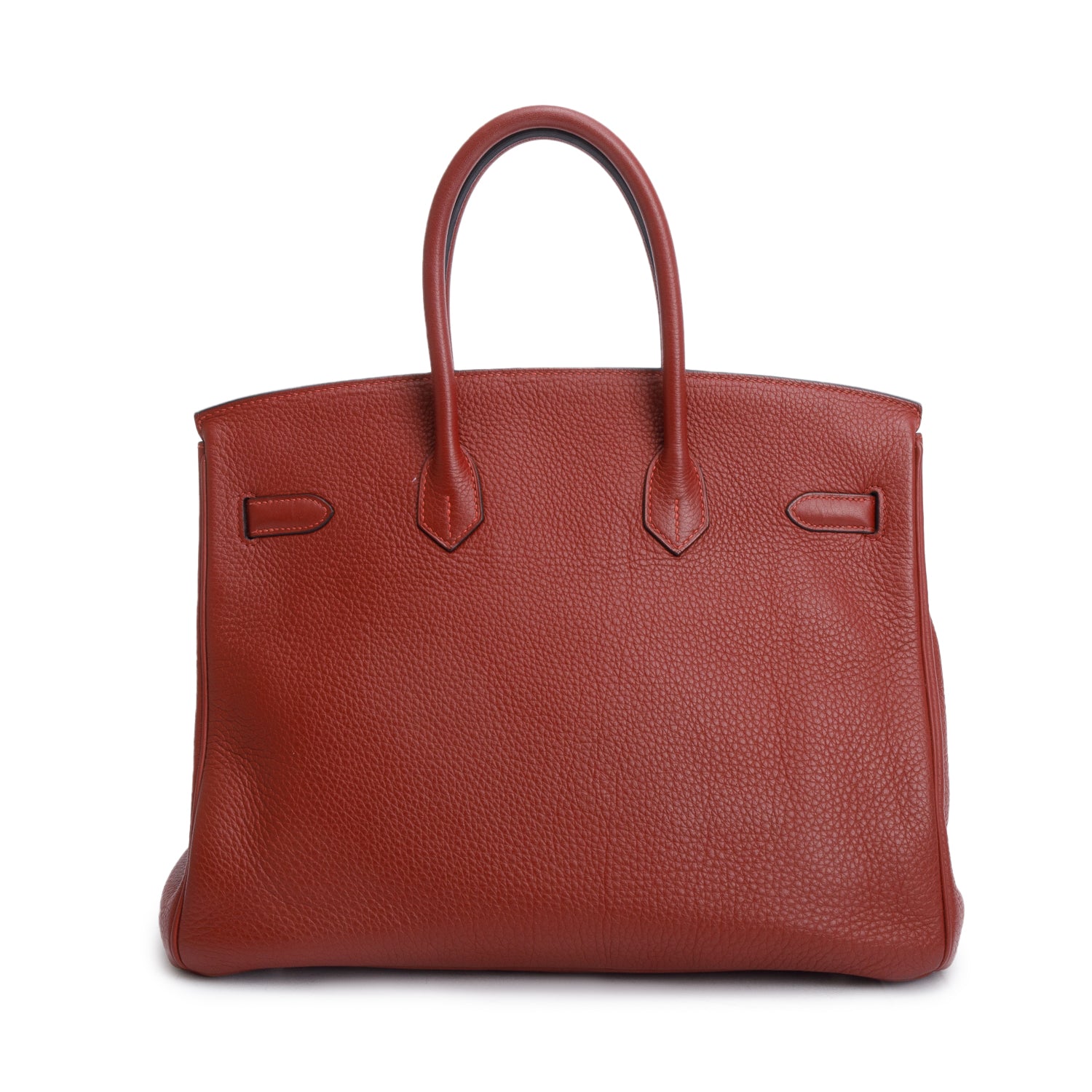 Hermes Rouge H Clemence Birkin 35
