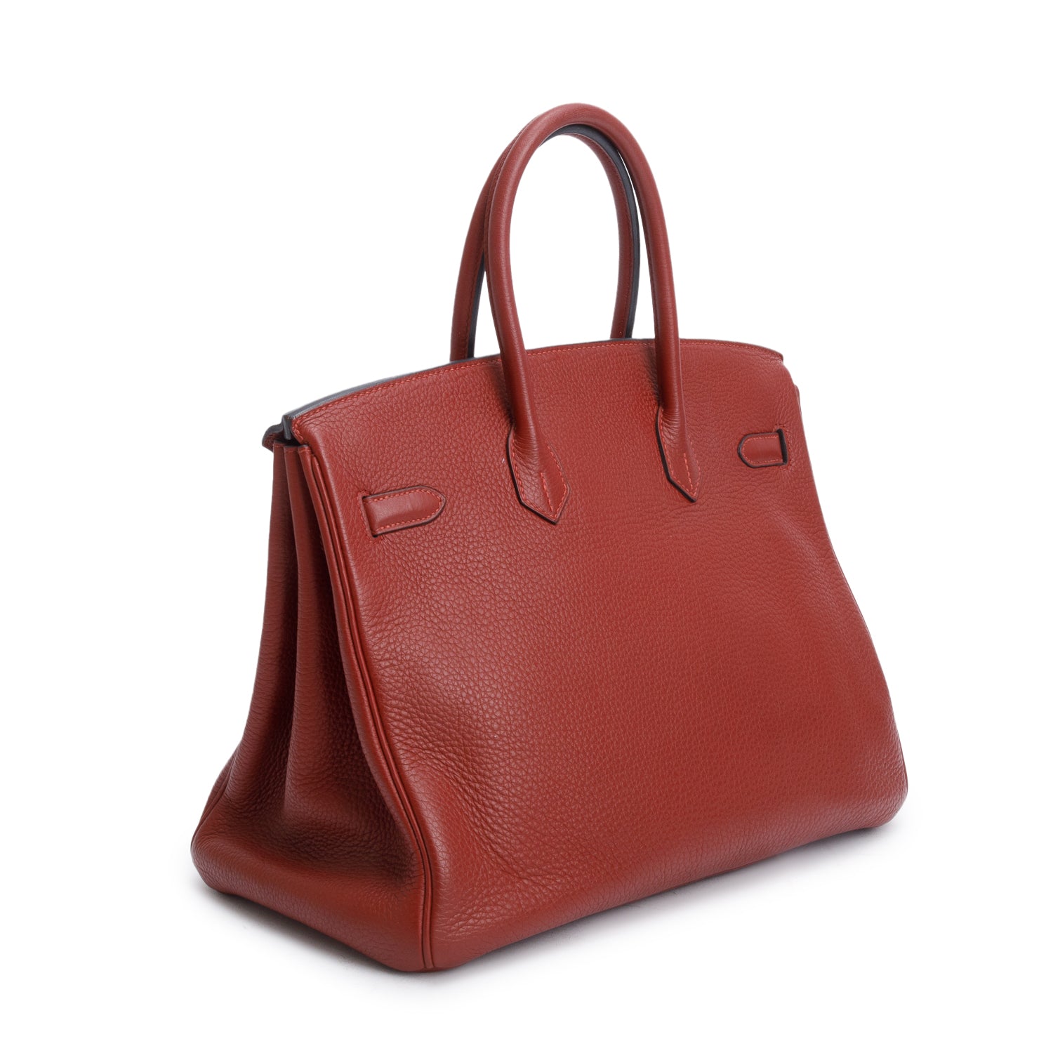 Hermes Rouge H Clemence Birkin 35