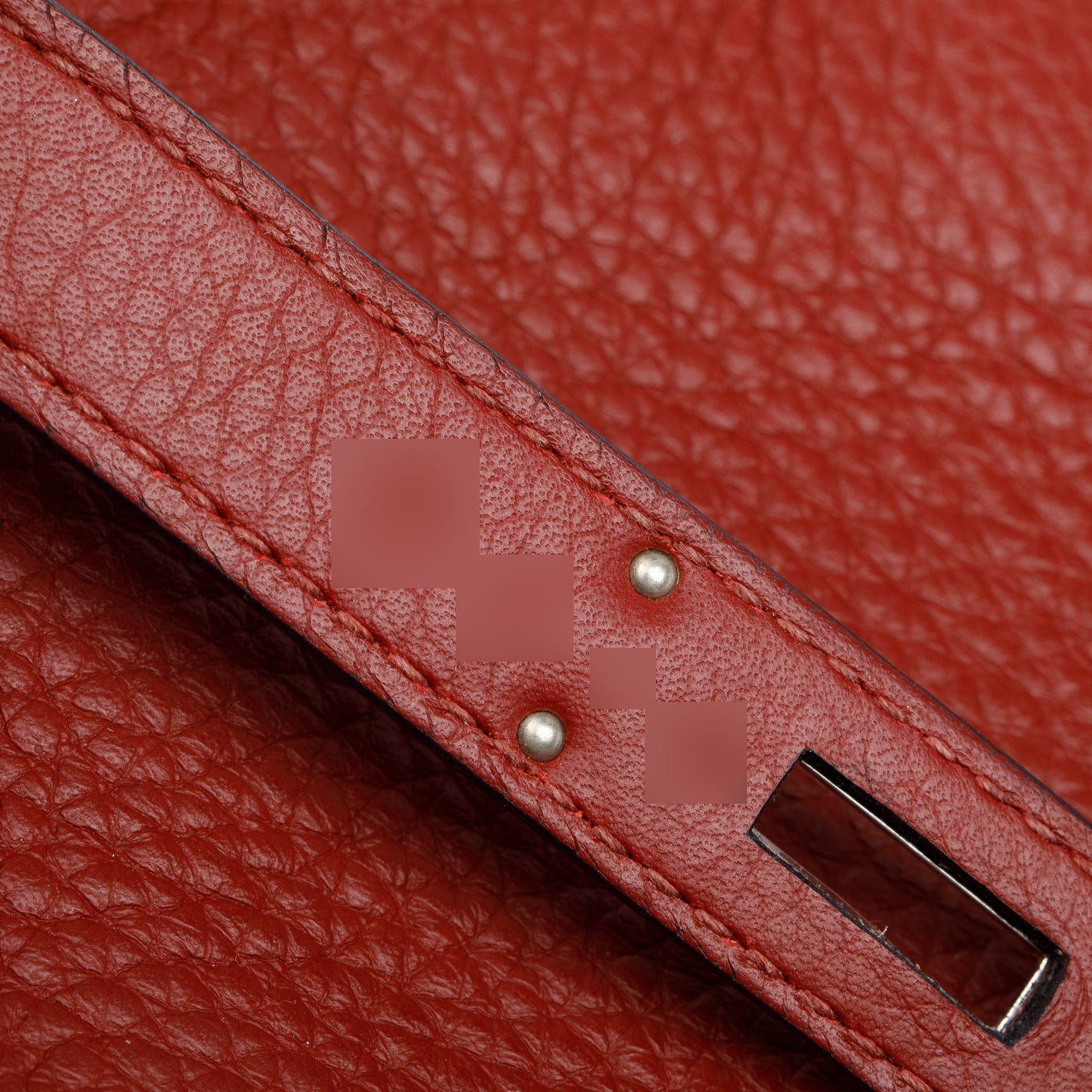 Hermes Rouge H Clemence Birkin 35