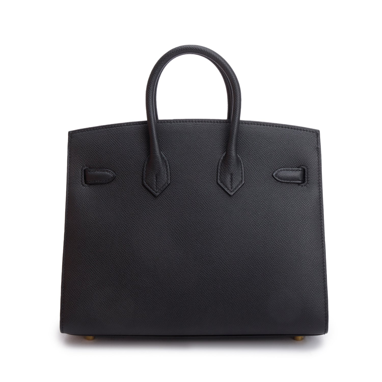 Hermes 2023 Noir Epsom Birkin Sellier 25 w/ Box