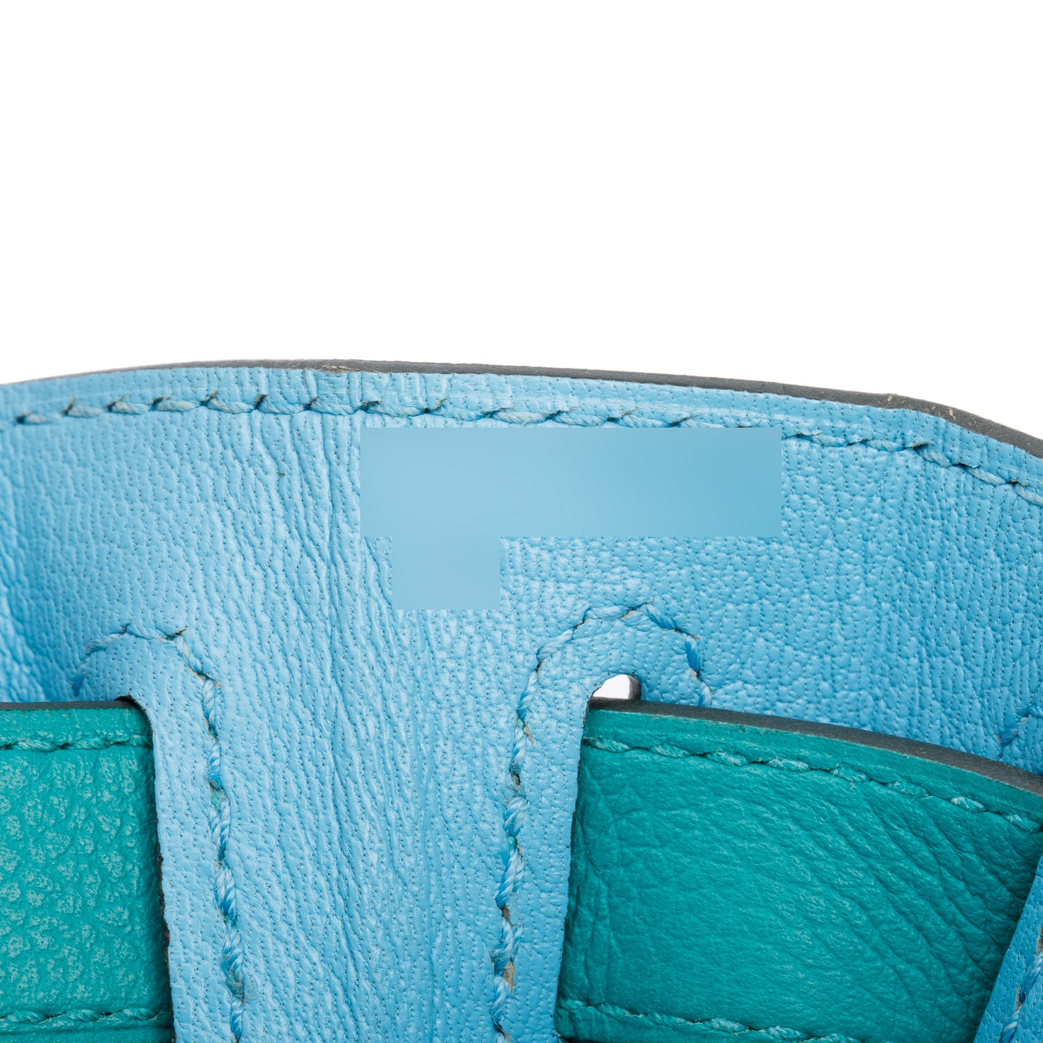 Hermes Bleu Paon & Blue Azteque Evercolor Kelly II Retourne 28 w/ Strap & Box