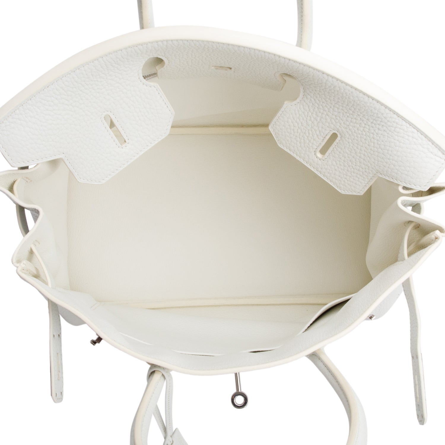 Hermes Blanc Clemence Birkin 35