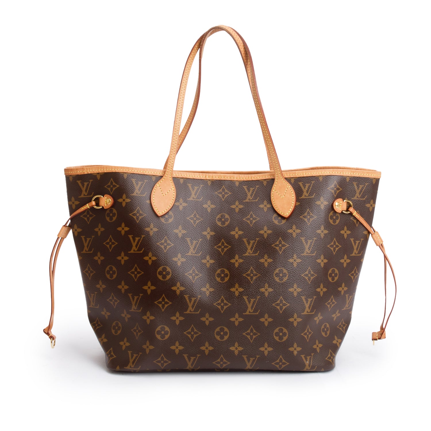 Louis Vuitton Monogram Neverfull MM w/ Pouch w/ Box & Receipt