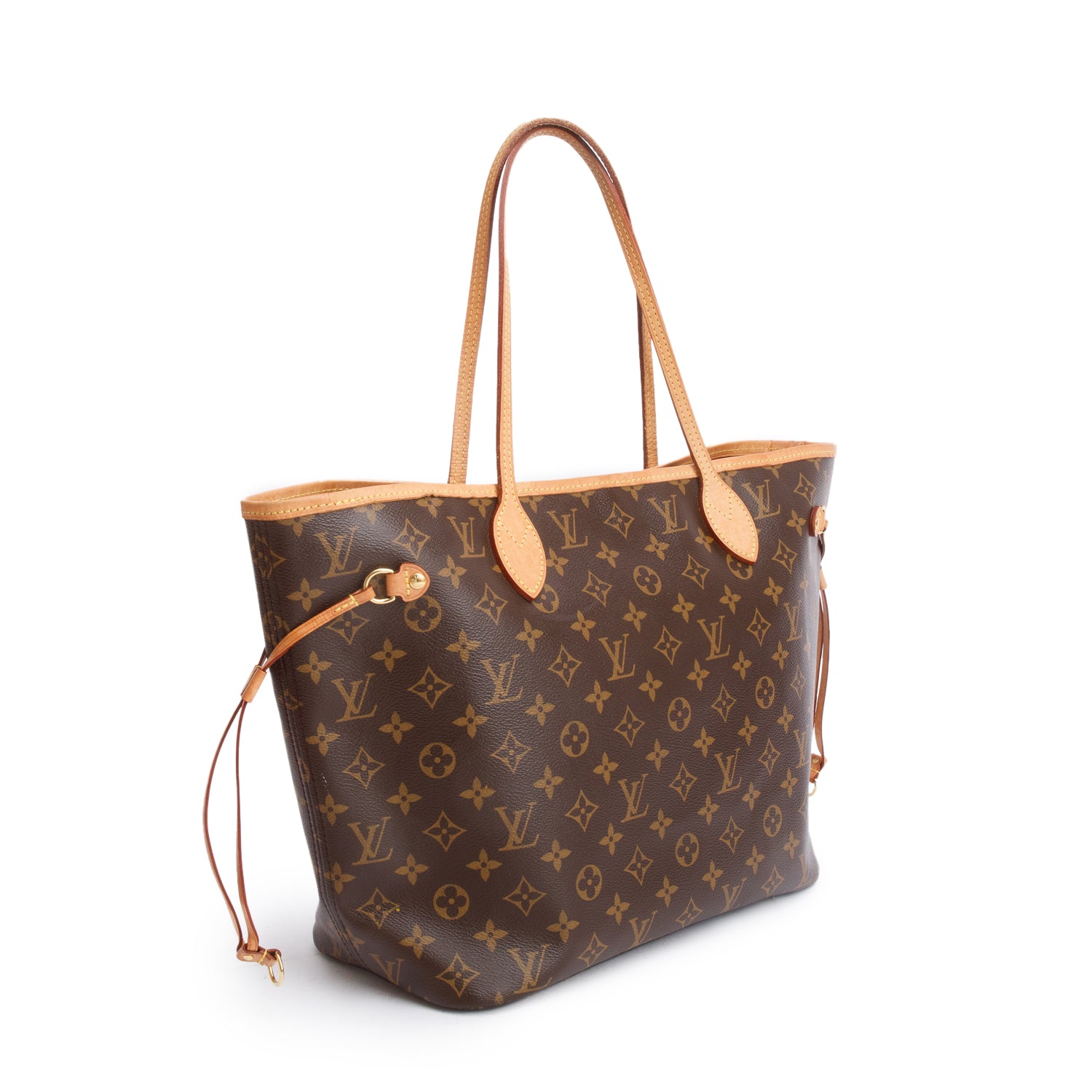 Louis Vuitton Monogram Neverfull MM w/ Pouch w/ Box & Receipt
