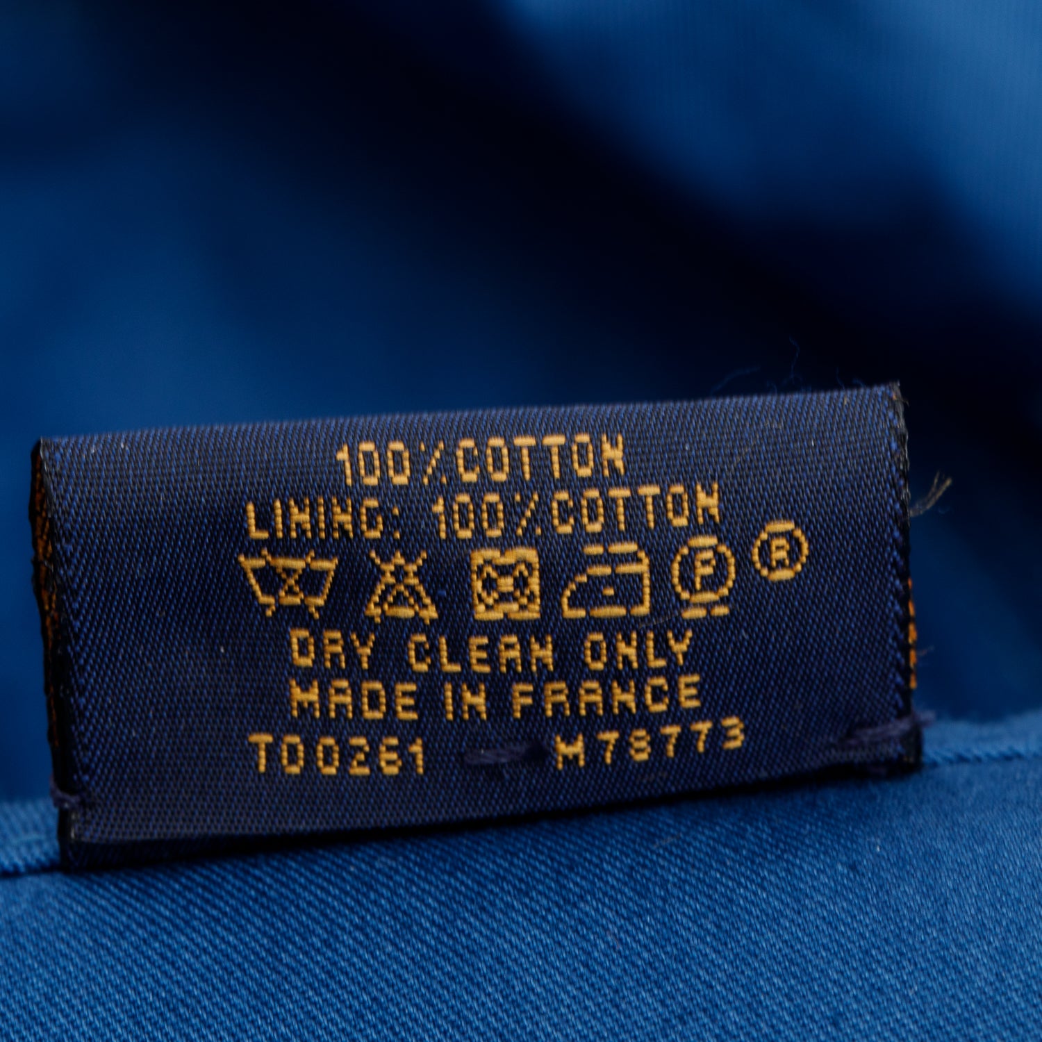Louis Vuitton 2021 Blue Monogram Denim Essential Bucket Hat, Size 60 w/ Box