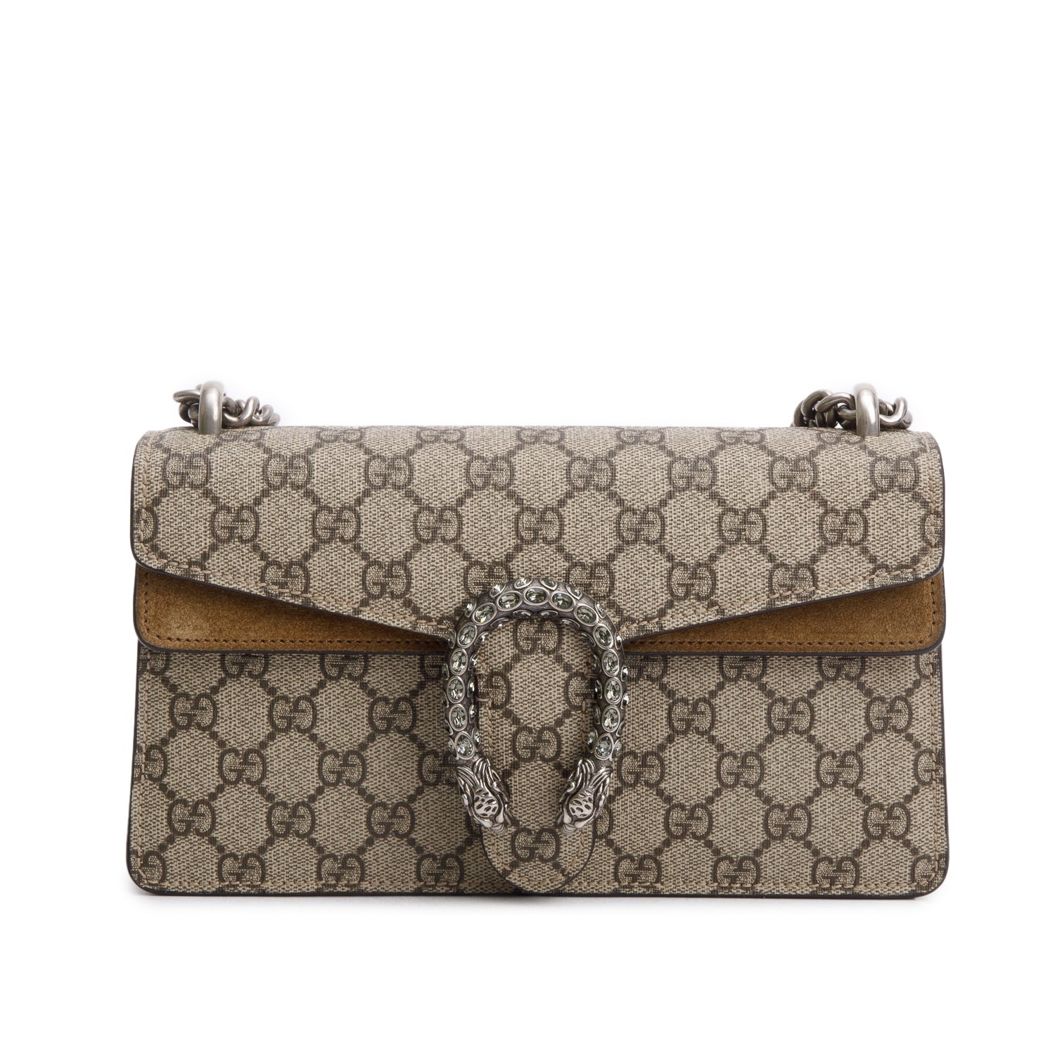 Gucci GG Supreme Small Dionysus Shoulder Bag w/ Box
