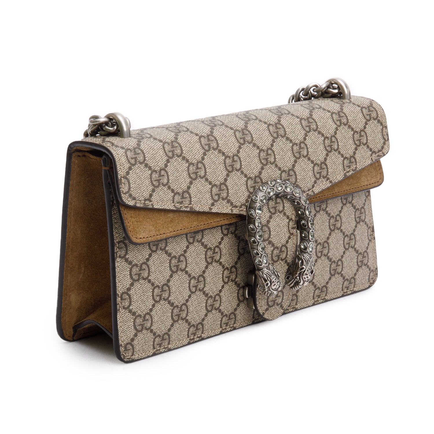 Gucci GG Supreme Small Dionysus Shoulder Bag w/ Box