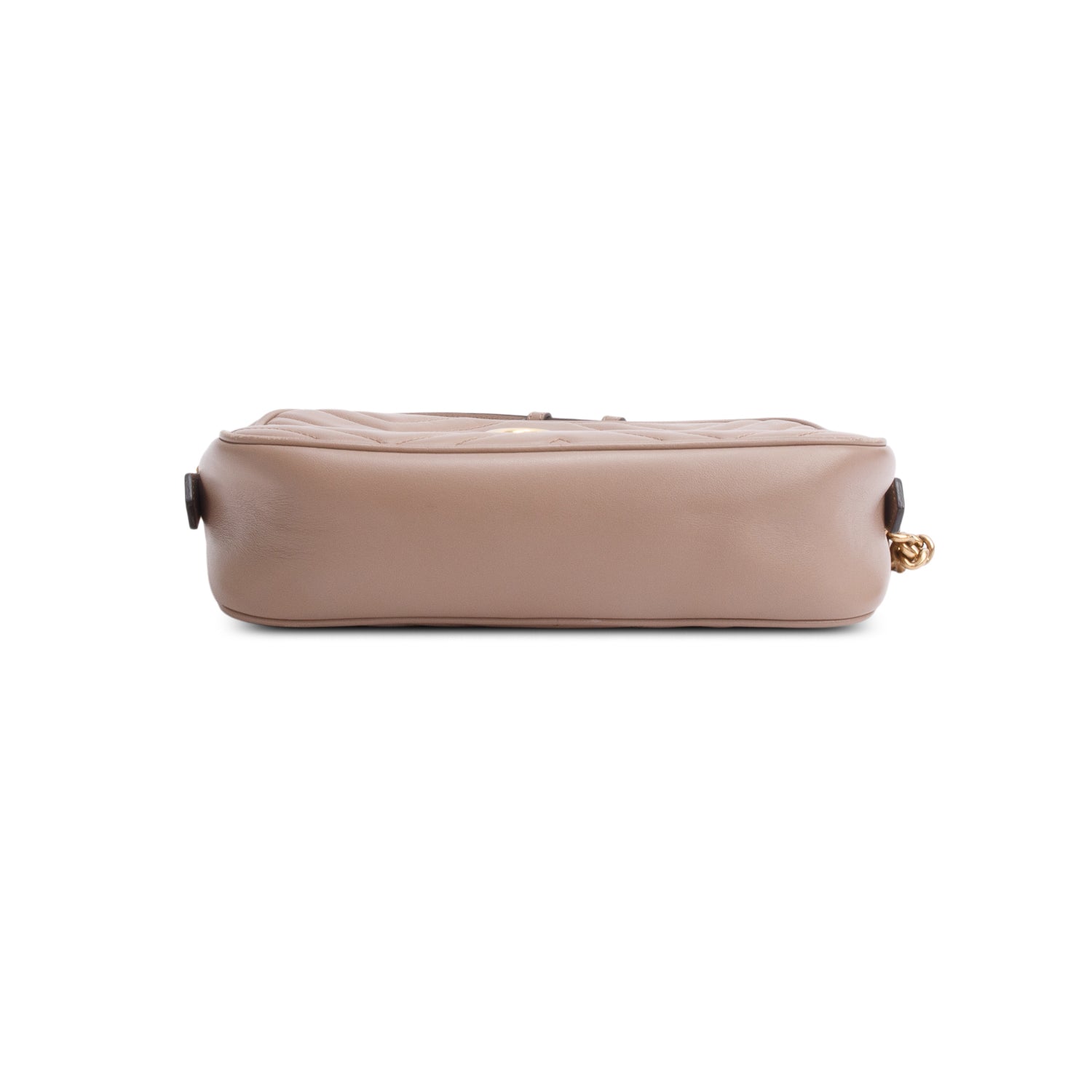 Gucci Beige GG Marmont Matelasse Small Camera Bag