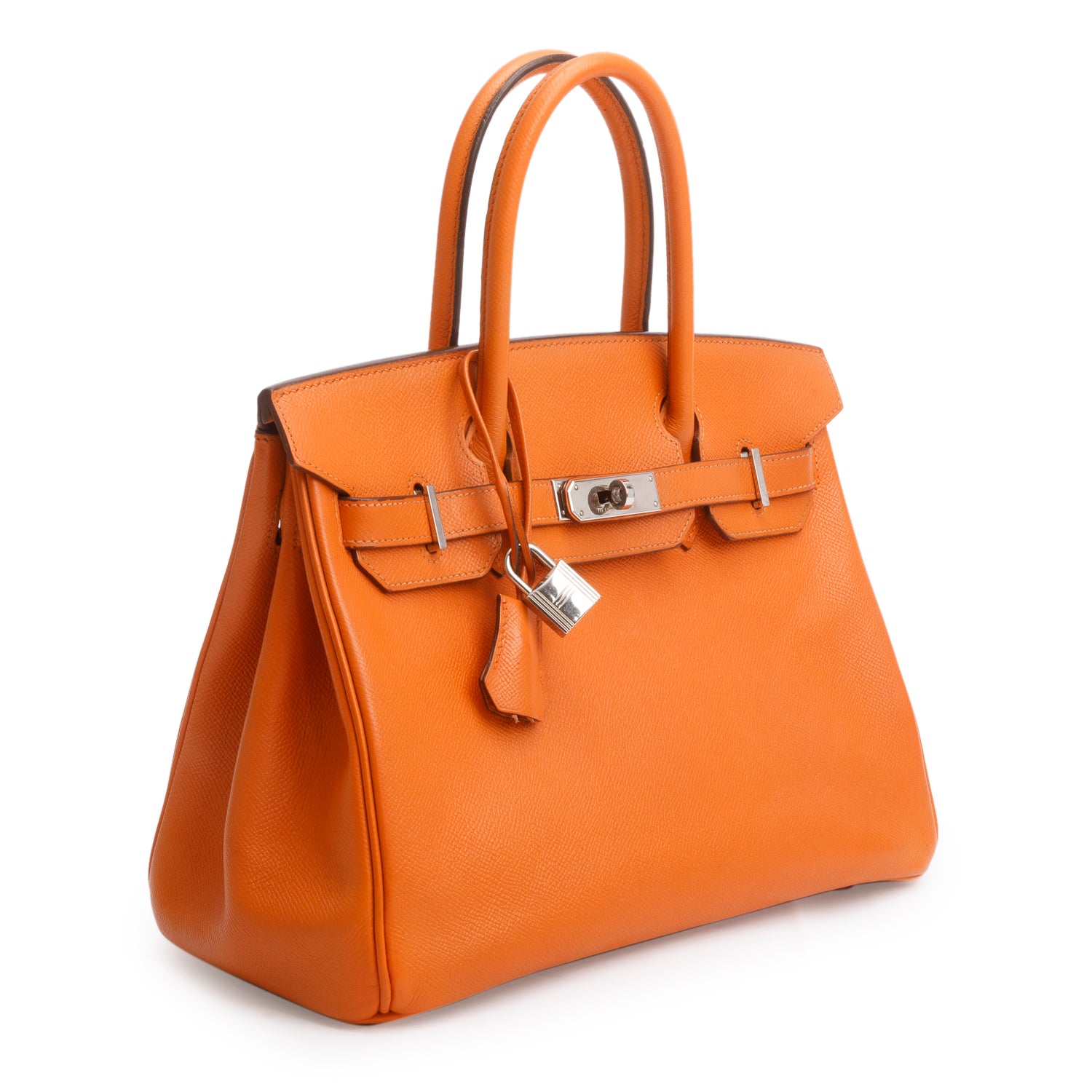 Hermes Orange Epsom Birkin 30