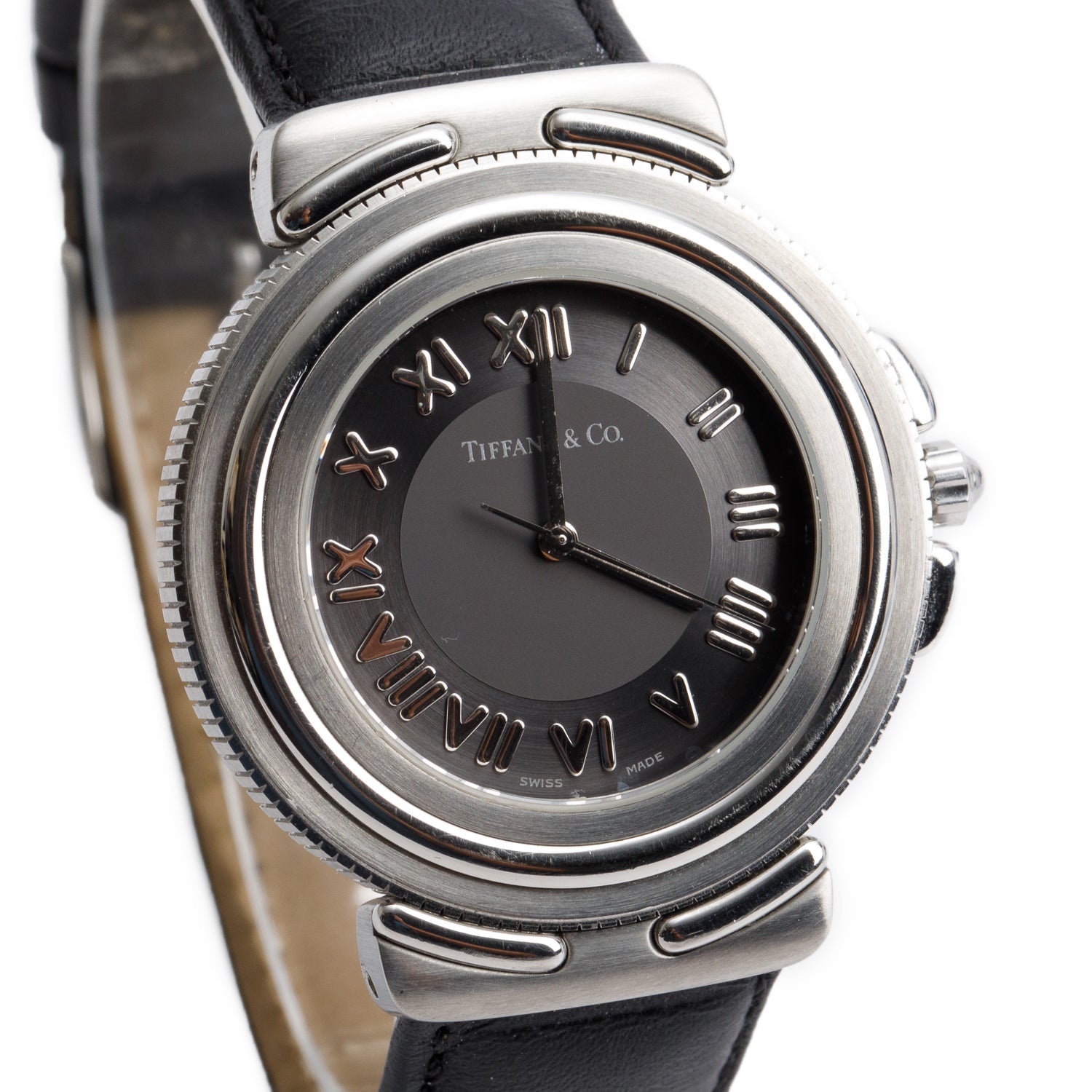 Tiffany & Co. Stainless Steel Intaglio 35 MM Quartz Watch