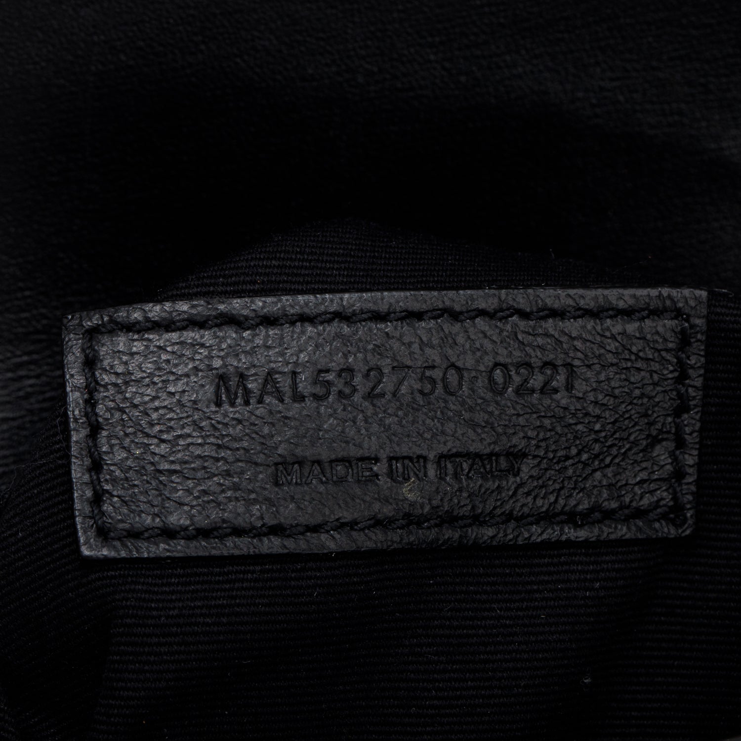 Saint Laurent Black Smooth Leather Suede Medium Cassandra Chain Shoulder Bag