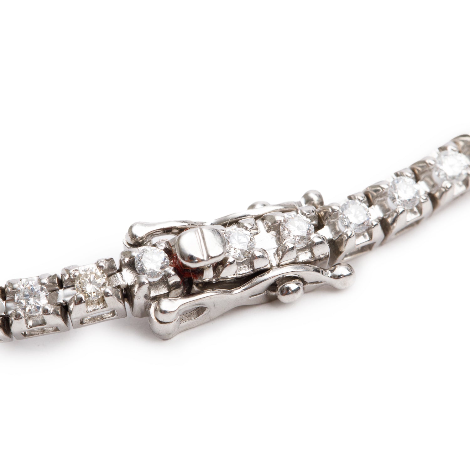 14k White Gold 2.04 tcw. Diamond Tennis Bracelet