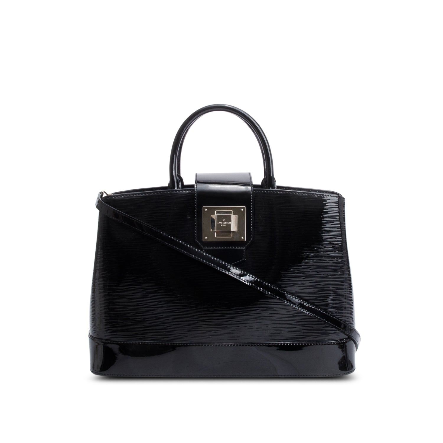 Louis Vuitton Black Electric Epi Leather Mirabeau GM w/ Strap & Receipt