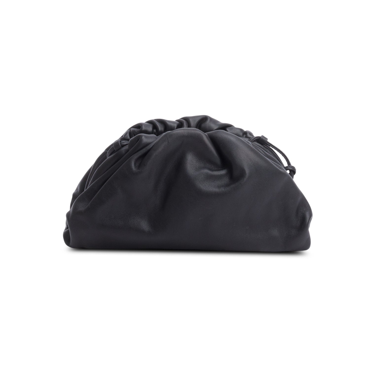 Bottega Venta Black Butter Calfskin The Mini Pouch