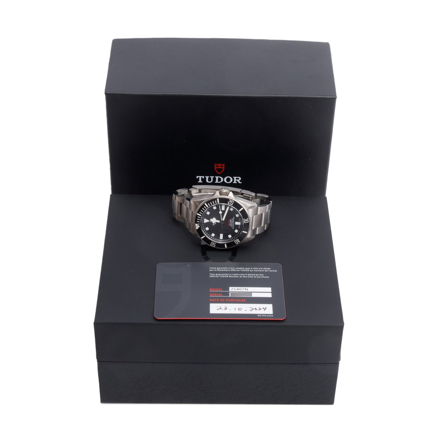 Tudor 2024 Titanium Black Dial Pelagos 39 MM Automatic Watch 25407N w/ Box, Papers & Extra Strap