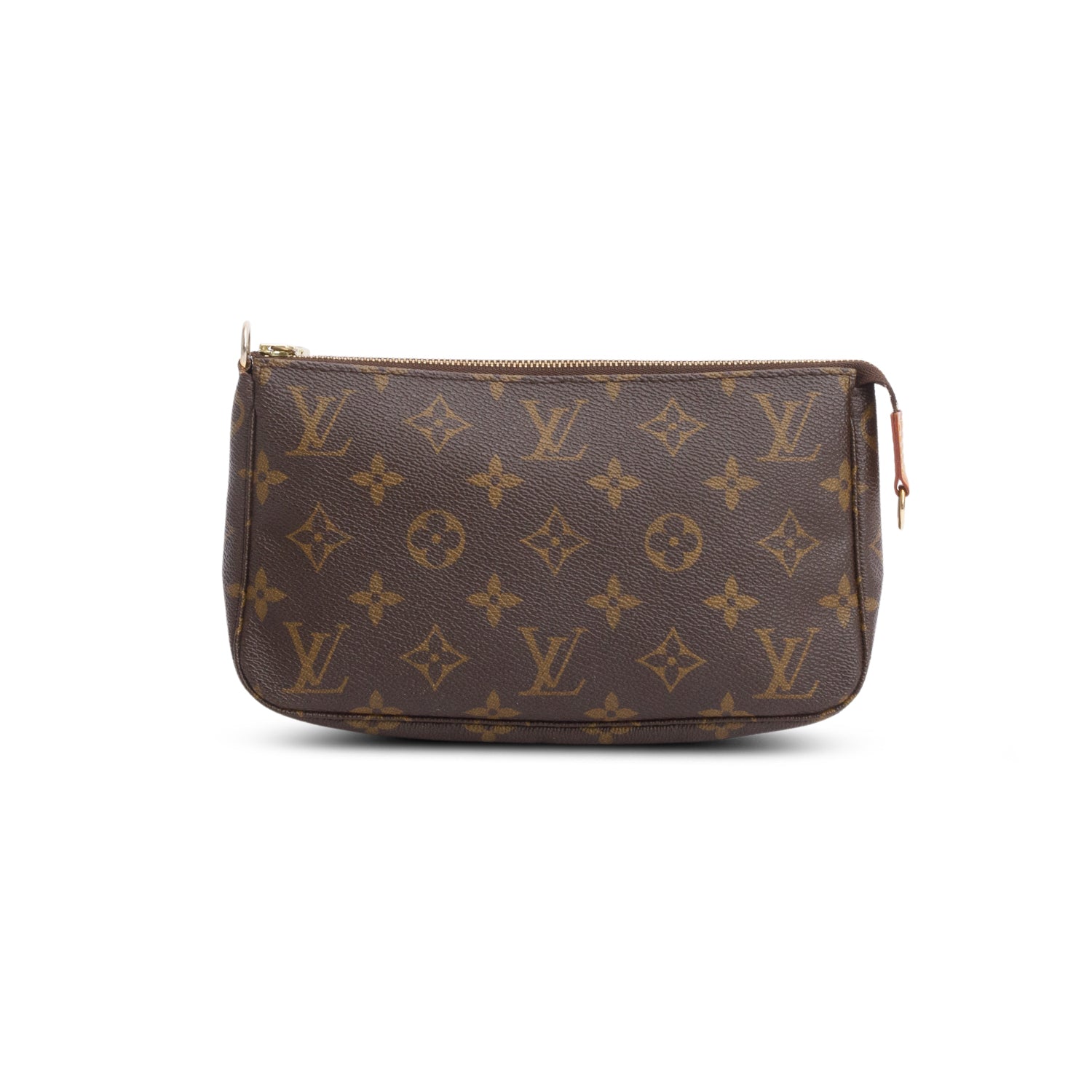 Louis Vuitton Brown Canvas Monogram Pochette Accessories