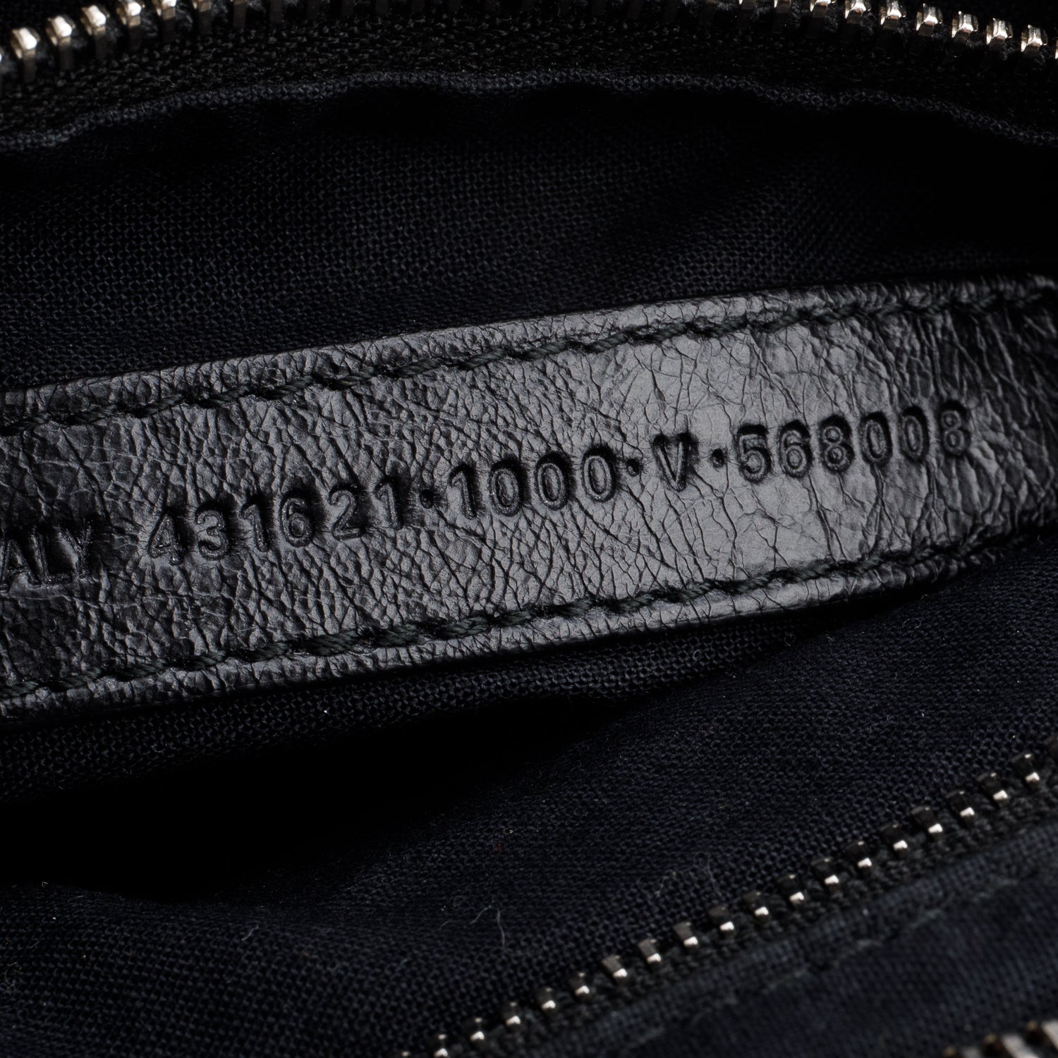 Balenciaga Black Agneau Le City Bag Small w/ Strap