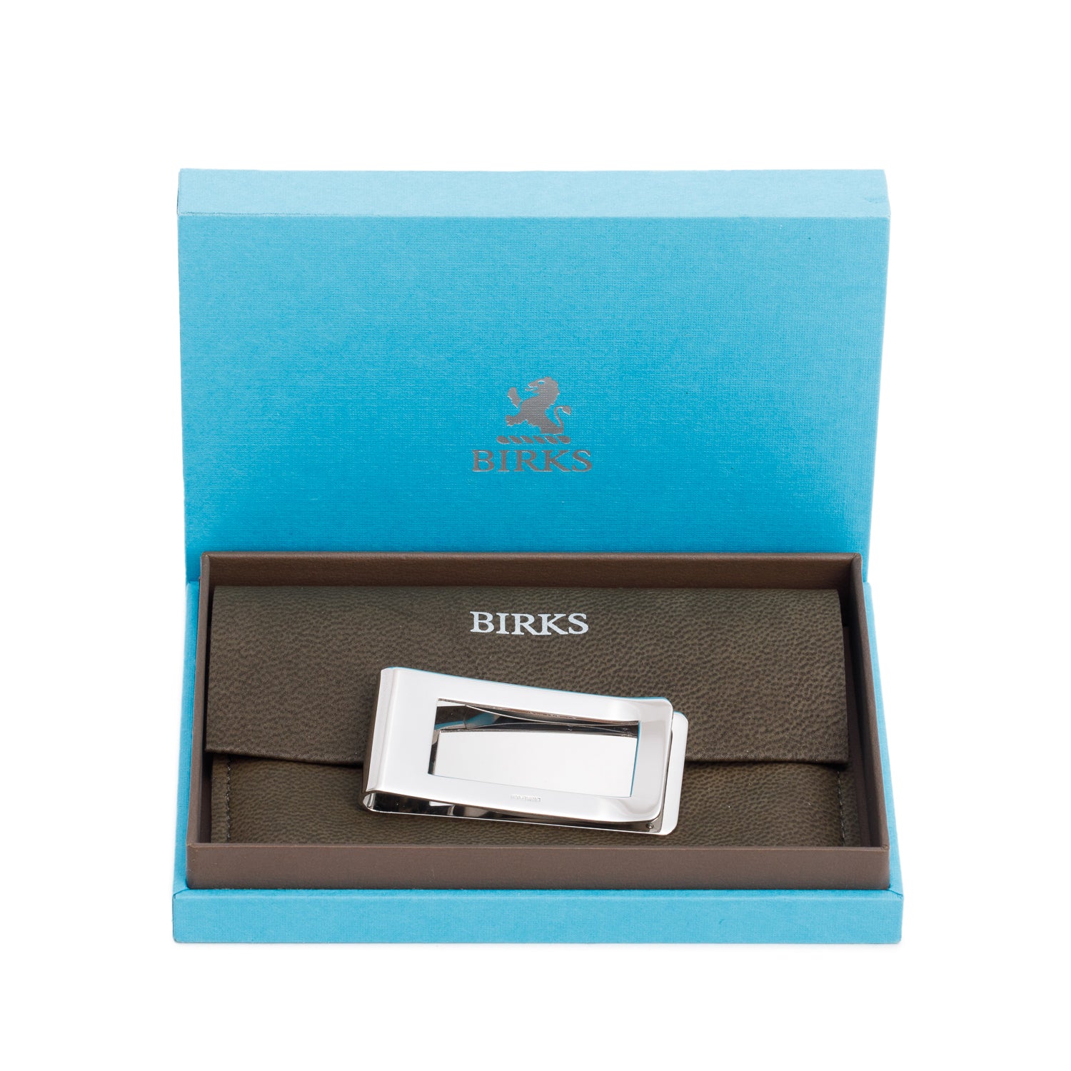 Birks Sterling Silver Money Clip w/ Box