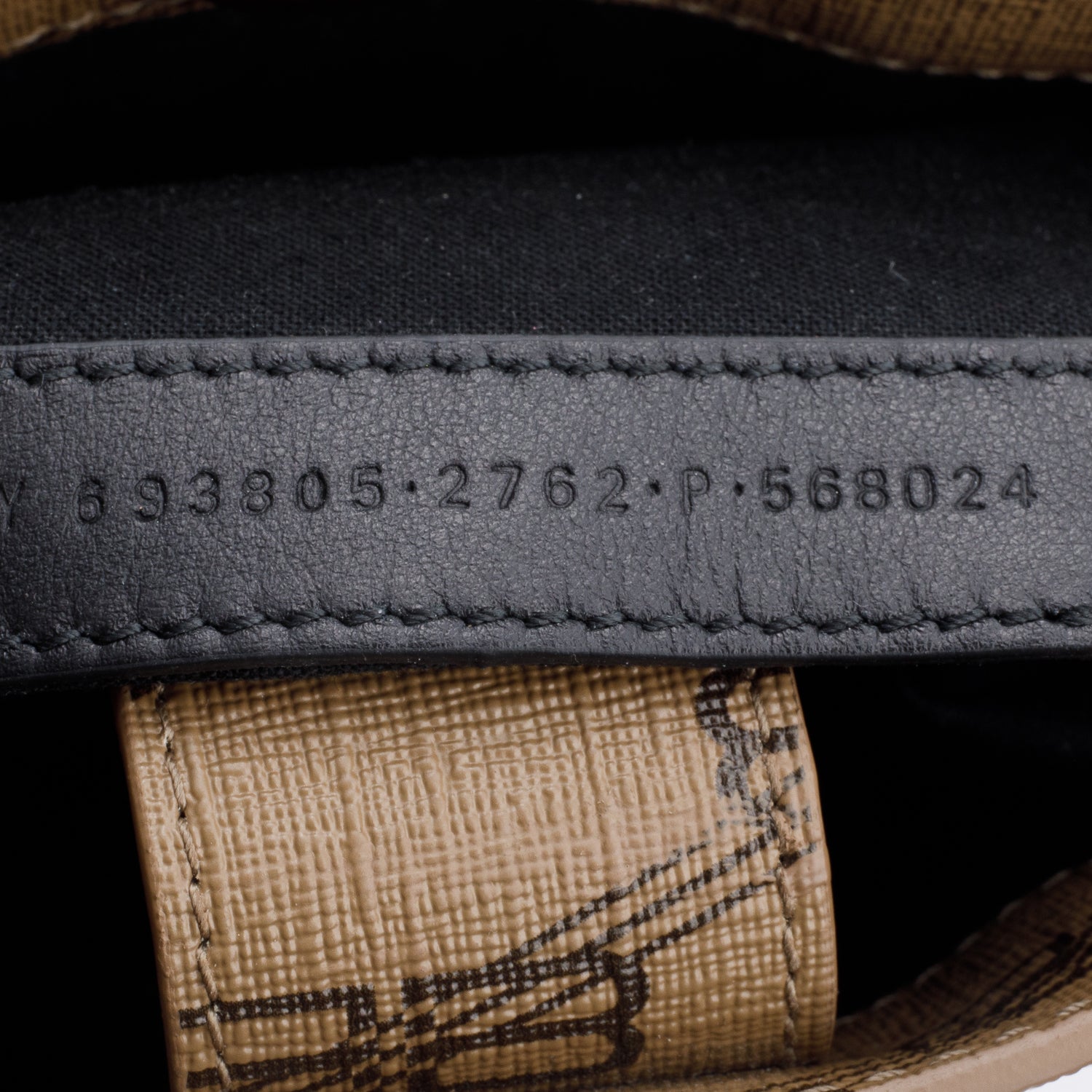 Balenciaga Brown Coated Canvas BB Monogram Print Tote Bag w/ Strap