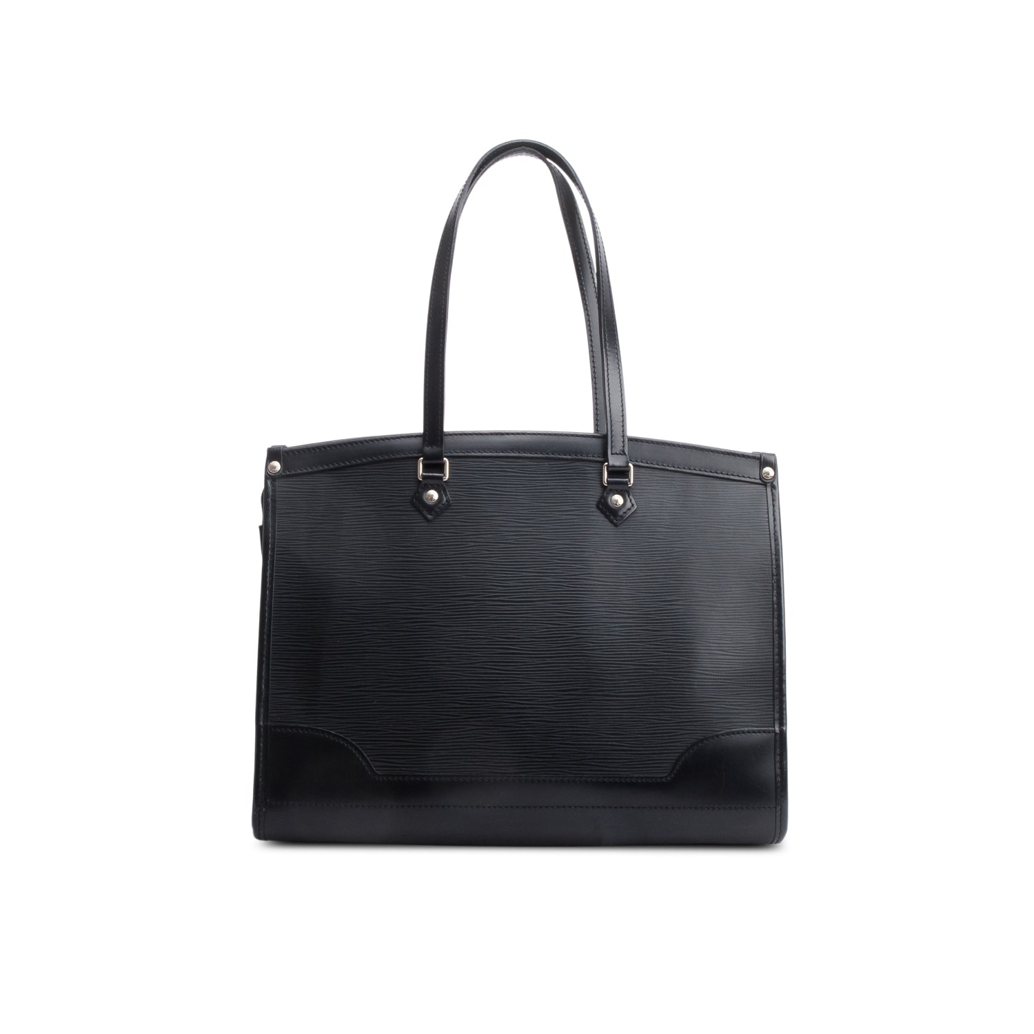 Louis Vuitton Black Epi Leather Madeleine GM HandBag