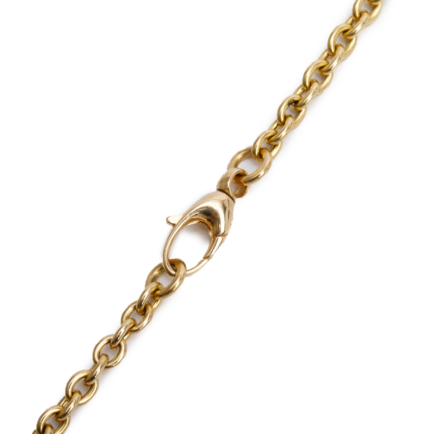 Gucci 18k Yellow Gold Horsebit Station Necklace
